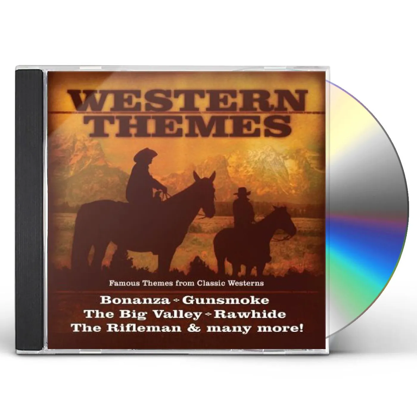 Jim Hendricks WESTERN THEMES: FAMOUS MUSIC FROM CLASSIC WESTERNS CD