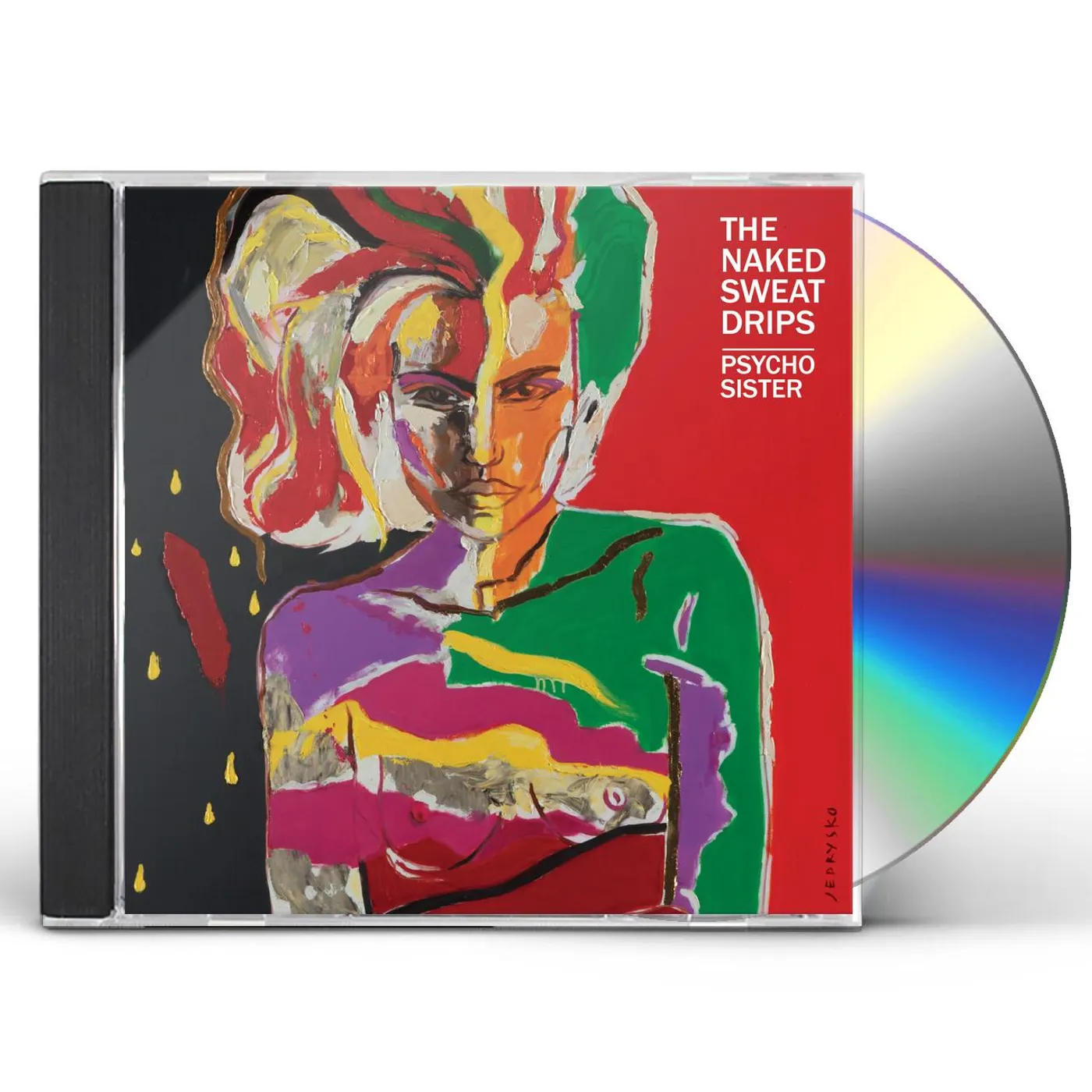 The Naked Sweat Drips PSYCHO SISTER CD