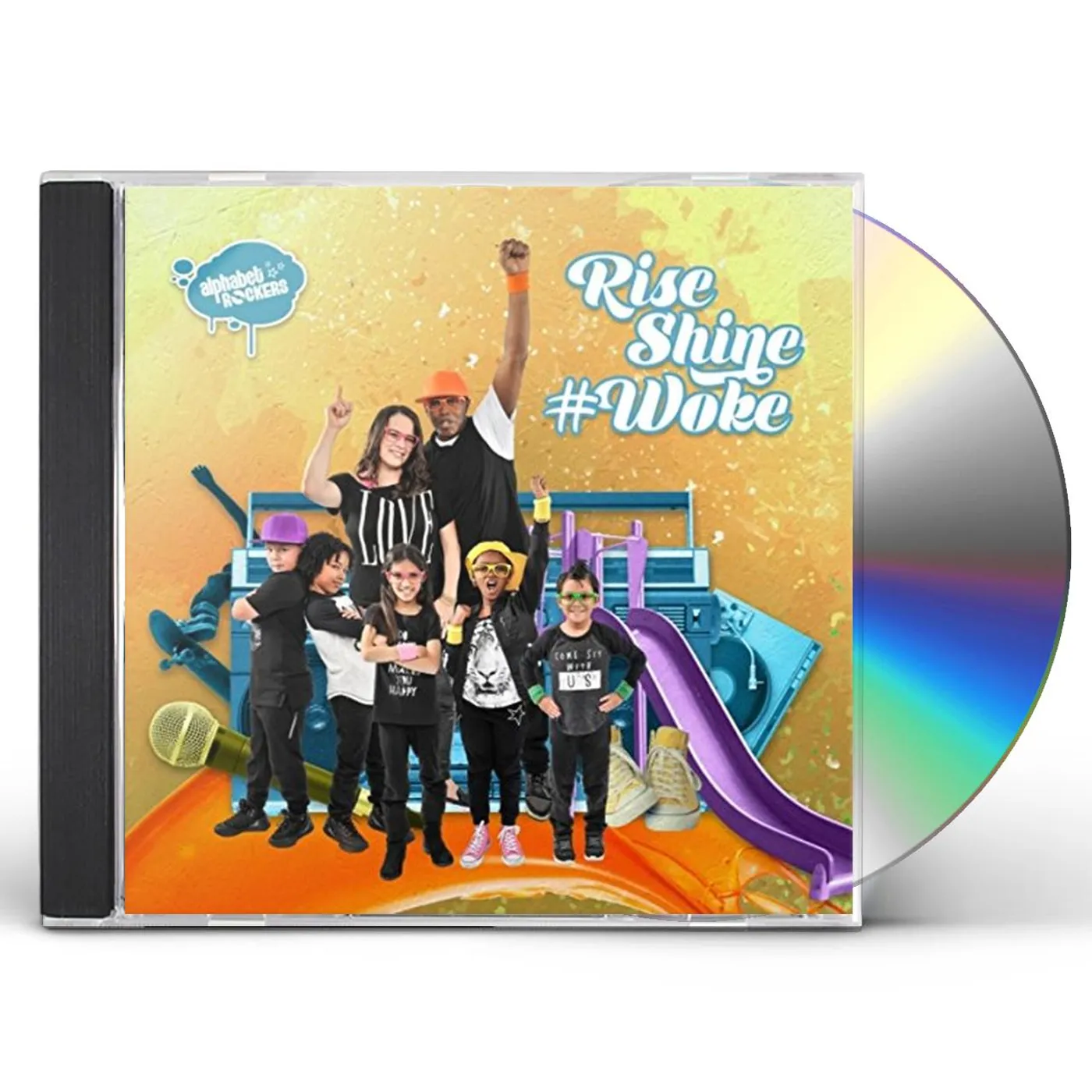 Alphabet Rockers RISE SHINE #WOKE CD