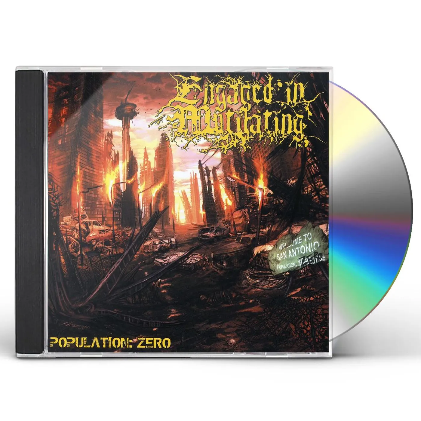 Engaged in Mutilating POPULATION: ZERO CD