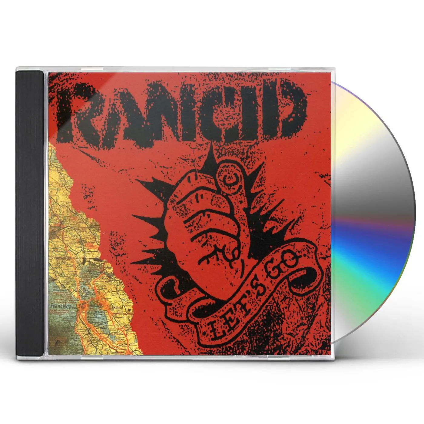 Rancid LET'S GO CD