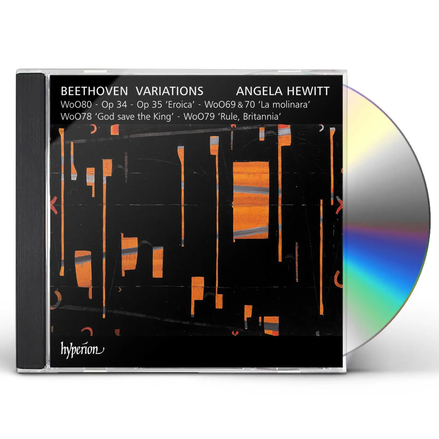 Angela Hewitt BEETHOVEN: VARIATIONS CD