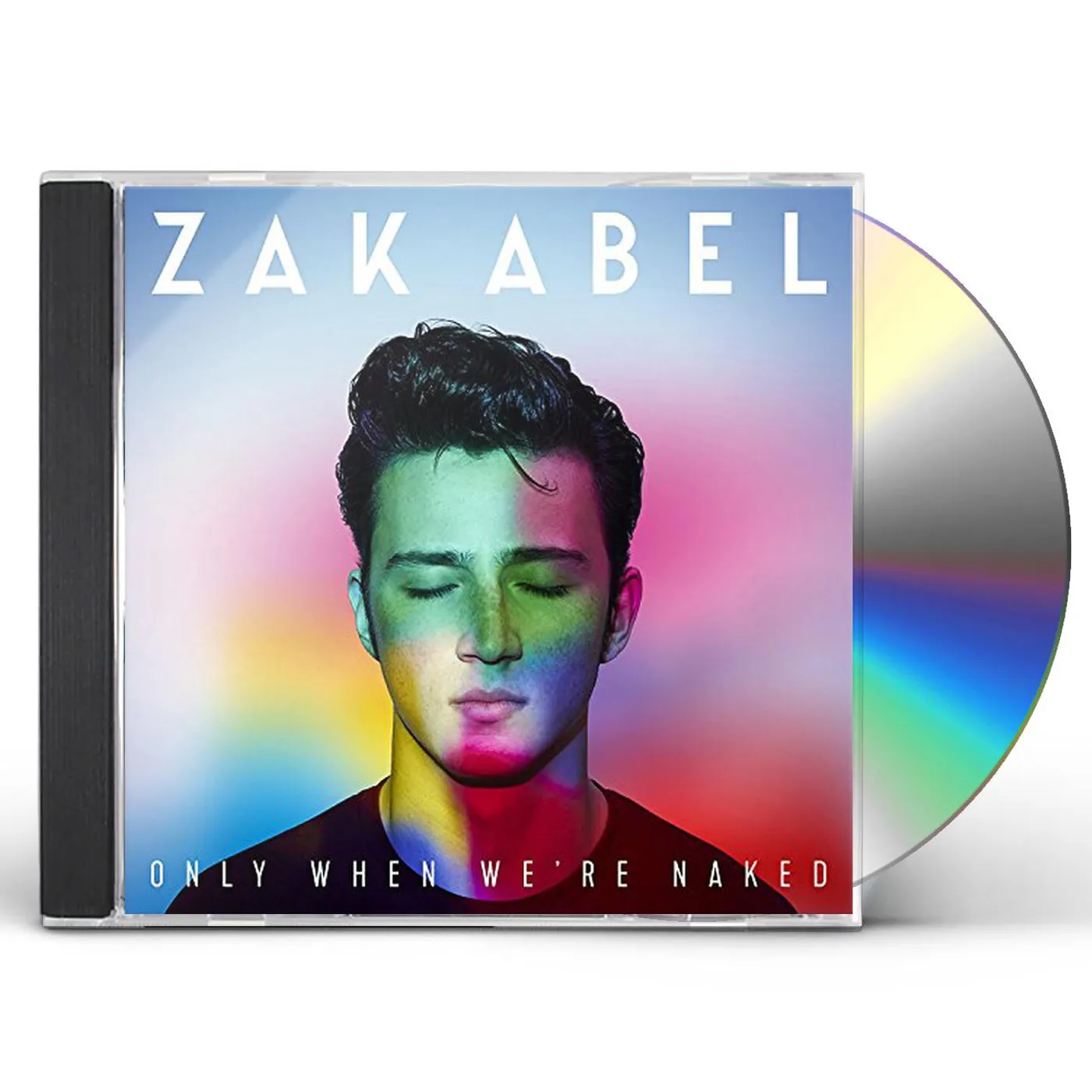 Zak Abel ONLY WHEN WE'RE NAKED CD