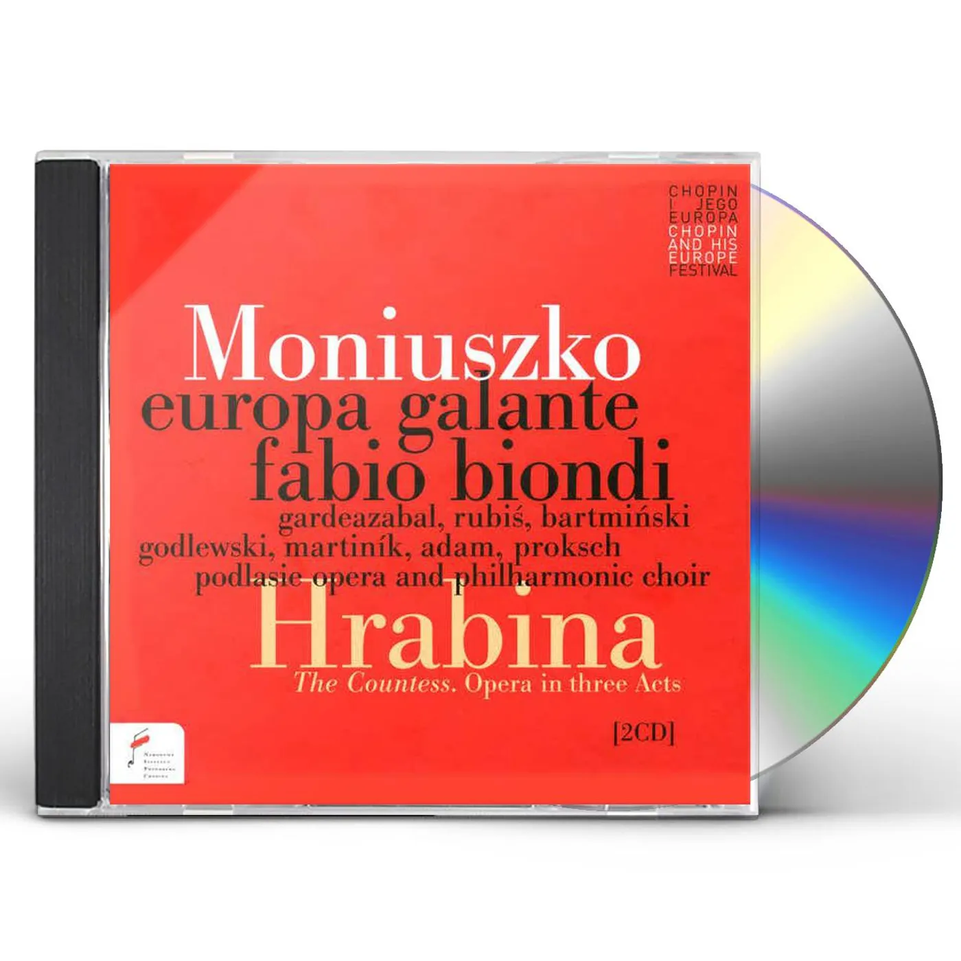 Europa Galante STANISLAW MONIUSZKO: HRABINA (THE COUNTESS) CD