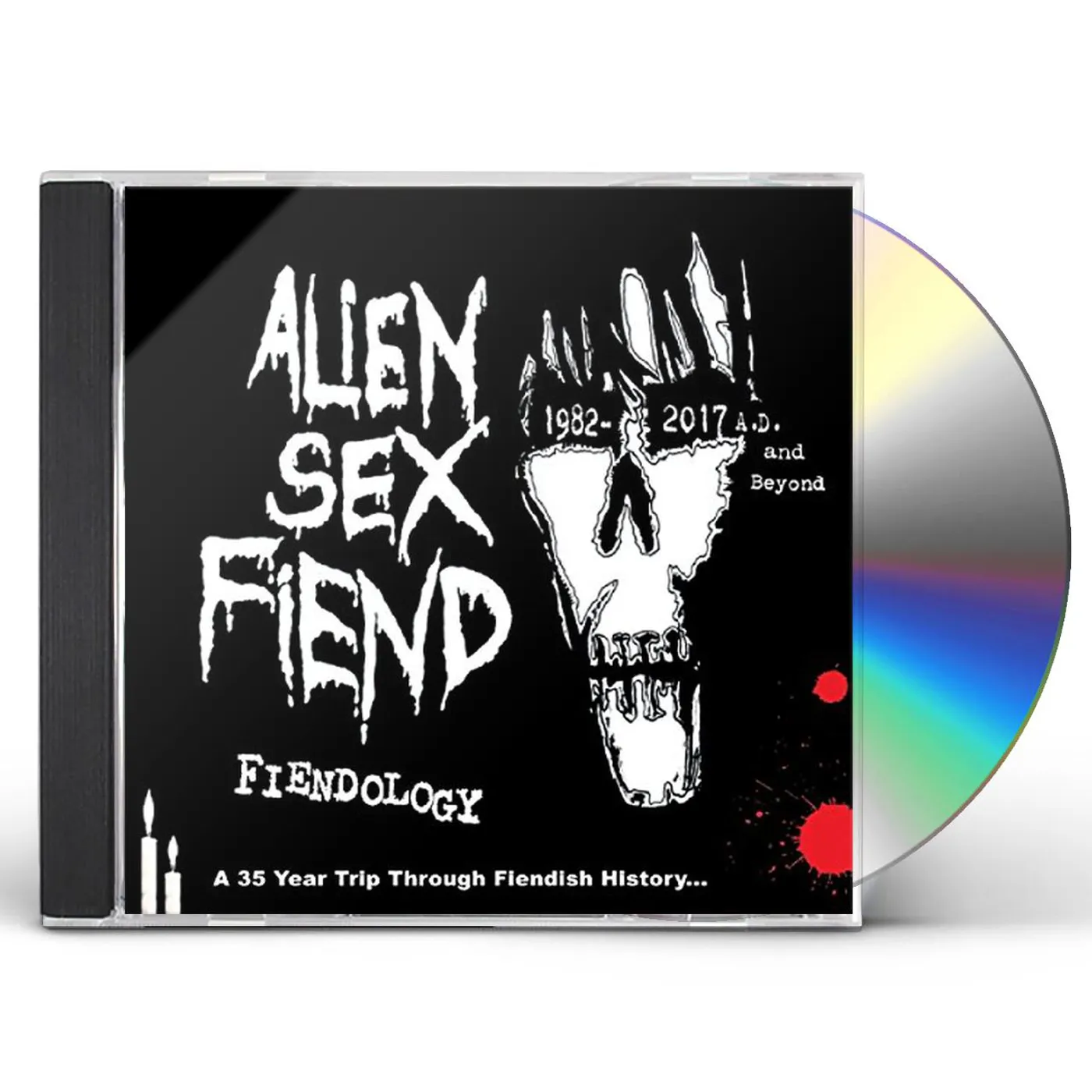 Alien Sex Fiend FIENDOLOGY: 35 YEAR TRIP THROUGH FIENDISH HISTORY CD