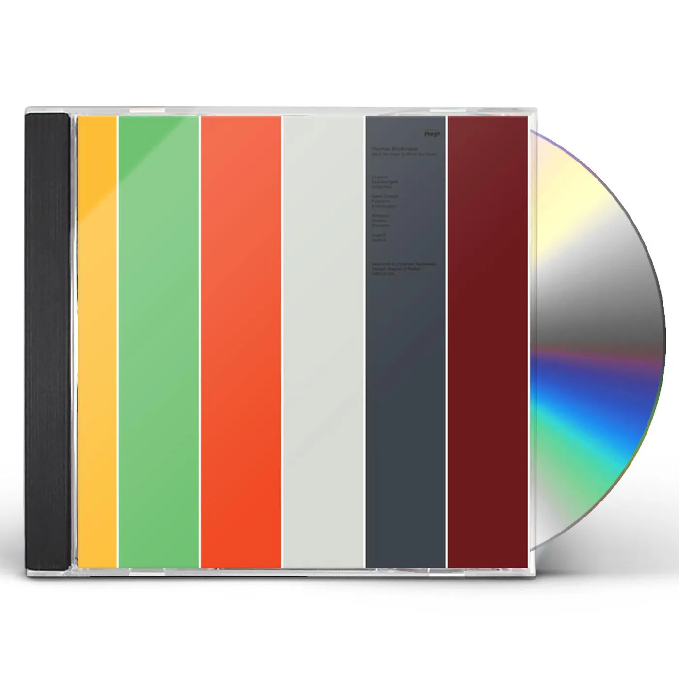 Thomas Brinkmann WHAT YOU HEAR (IS WHAT YOU HEAR) CD