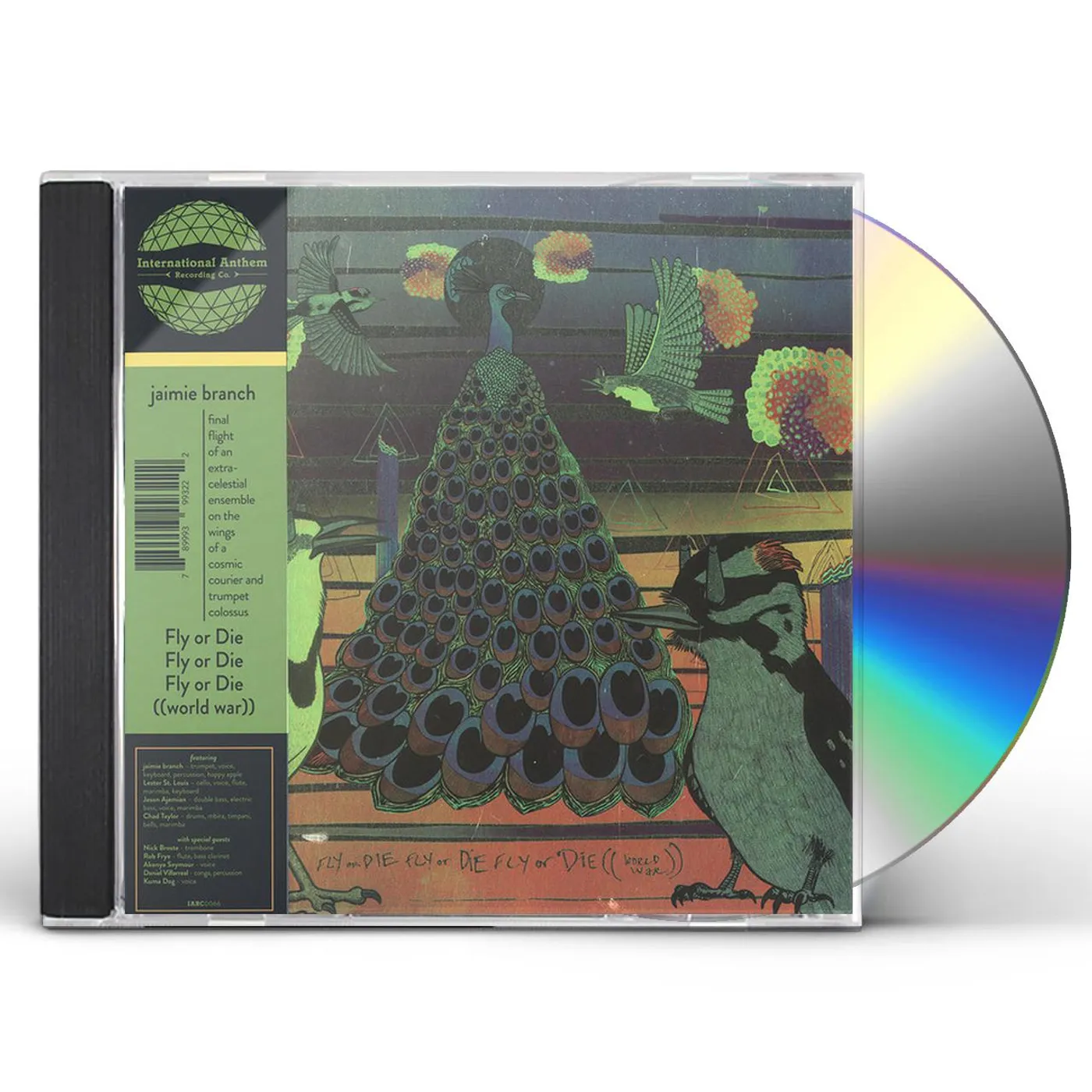 Jaimie Branch FLY OR DIE FLY OR DIE FLY OR DIE (WORLD WAR) CD