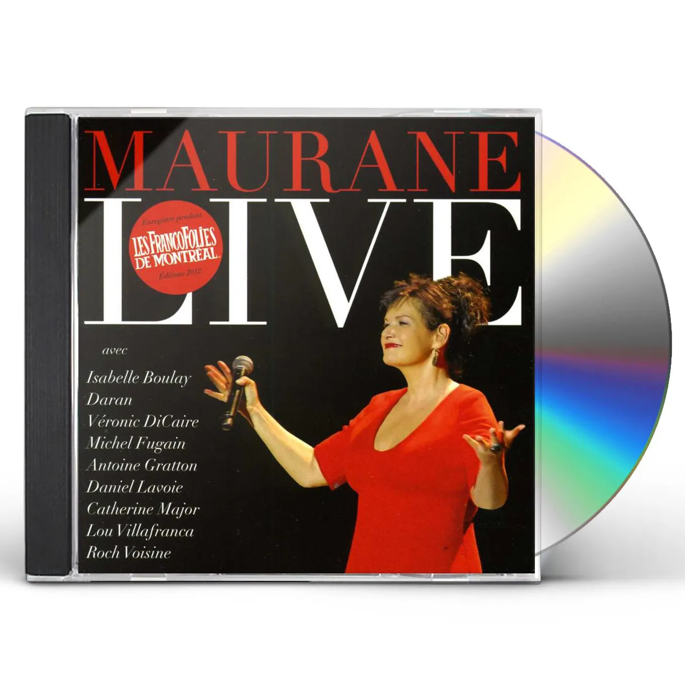 MAURANE LIVE (ET AVEC ARTISTES INVITES) CD