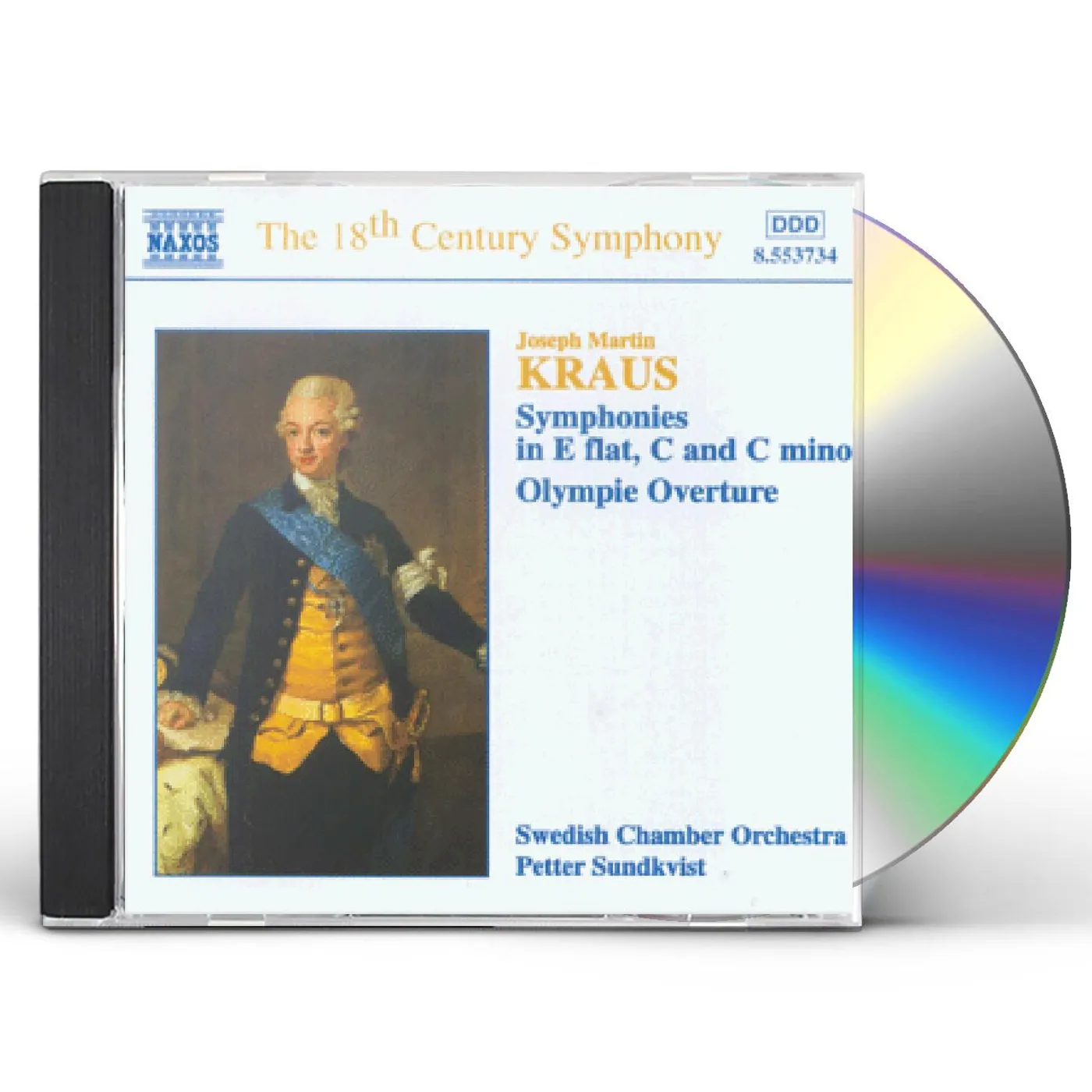 Joseph Martin Kraus OLYMPIC OVERTURE CD