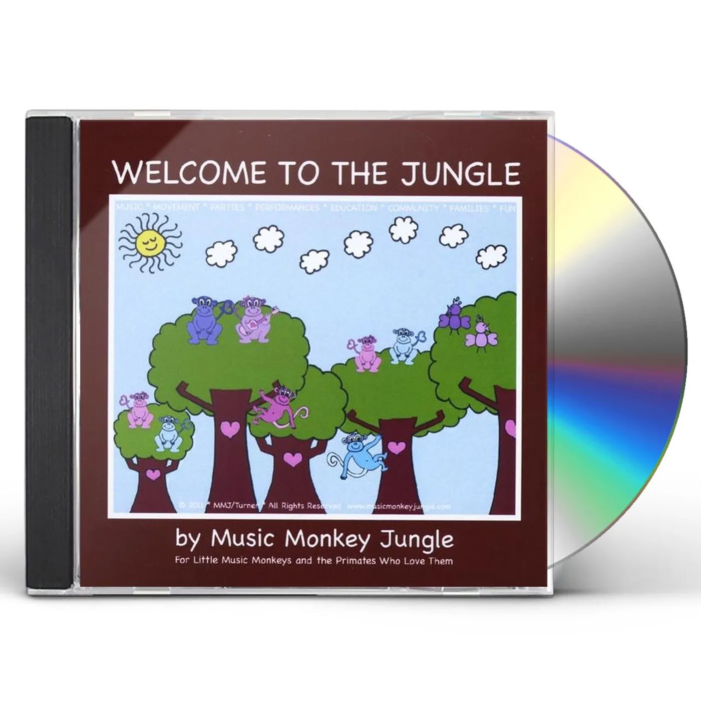 Music Monkey Jungle WELCOME TO THE JUNGLE CD