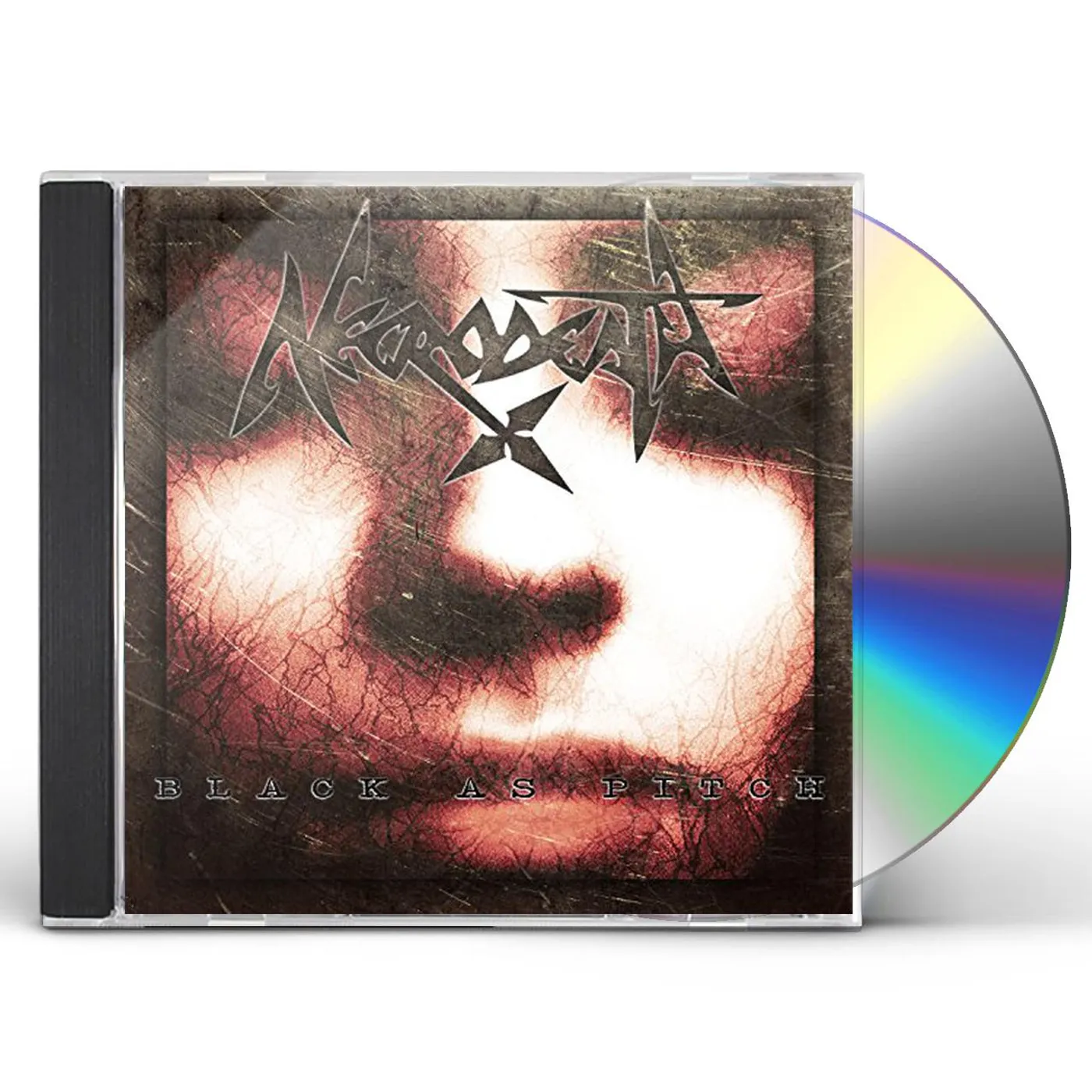 Necrodeath BLACK AS PITCH (RE-RELEASE) CD
