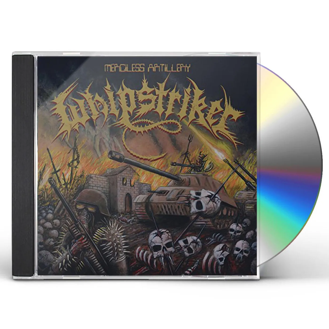 Whipstriker MERCILESS ARTILLERY CD