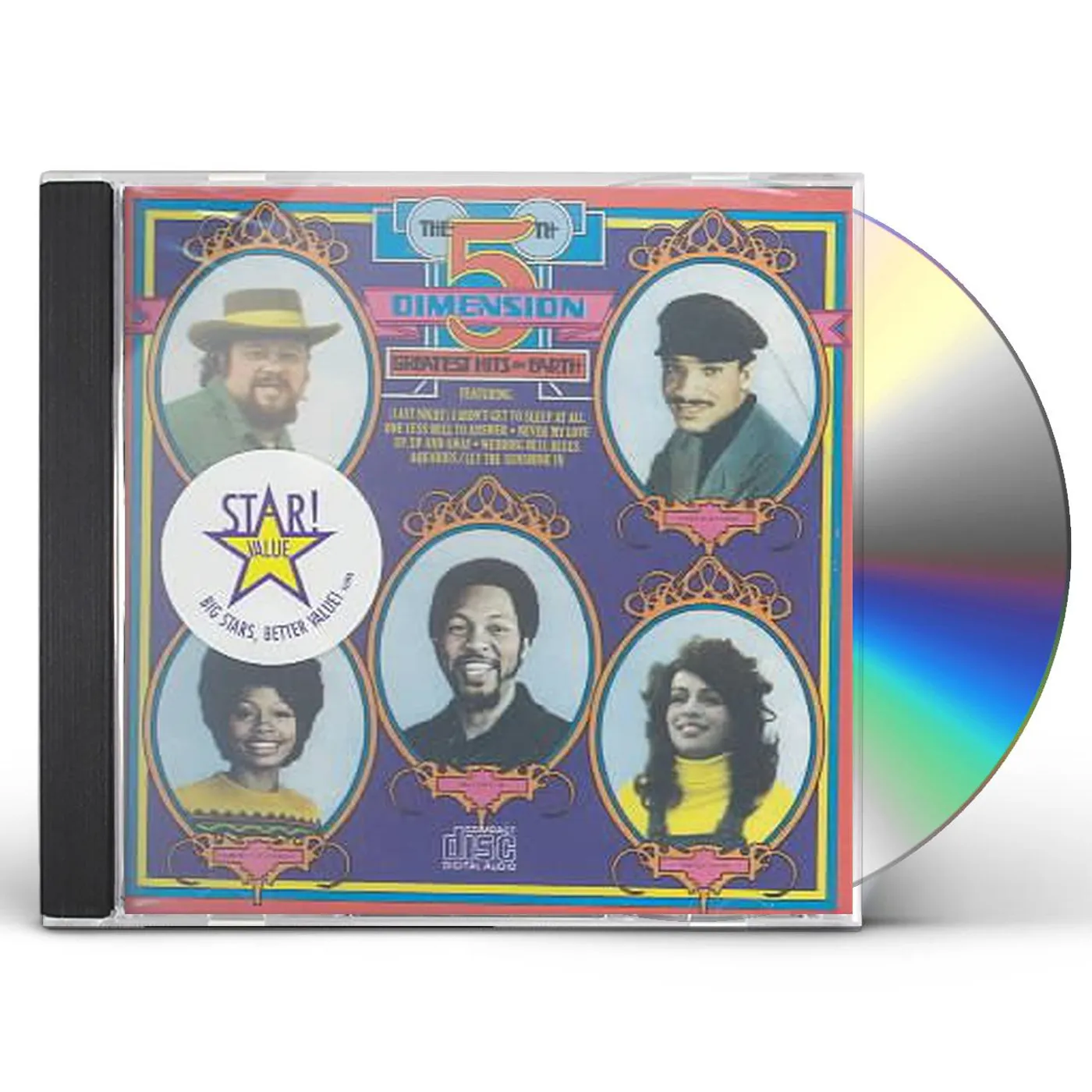 The 5th Dimension Greatest Hits on Earth CD