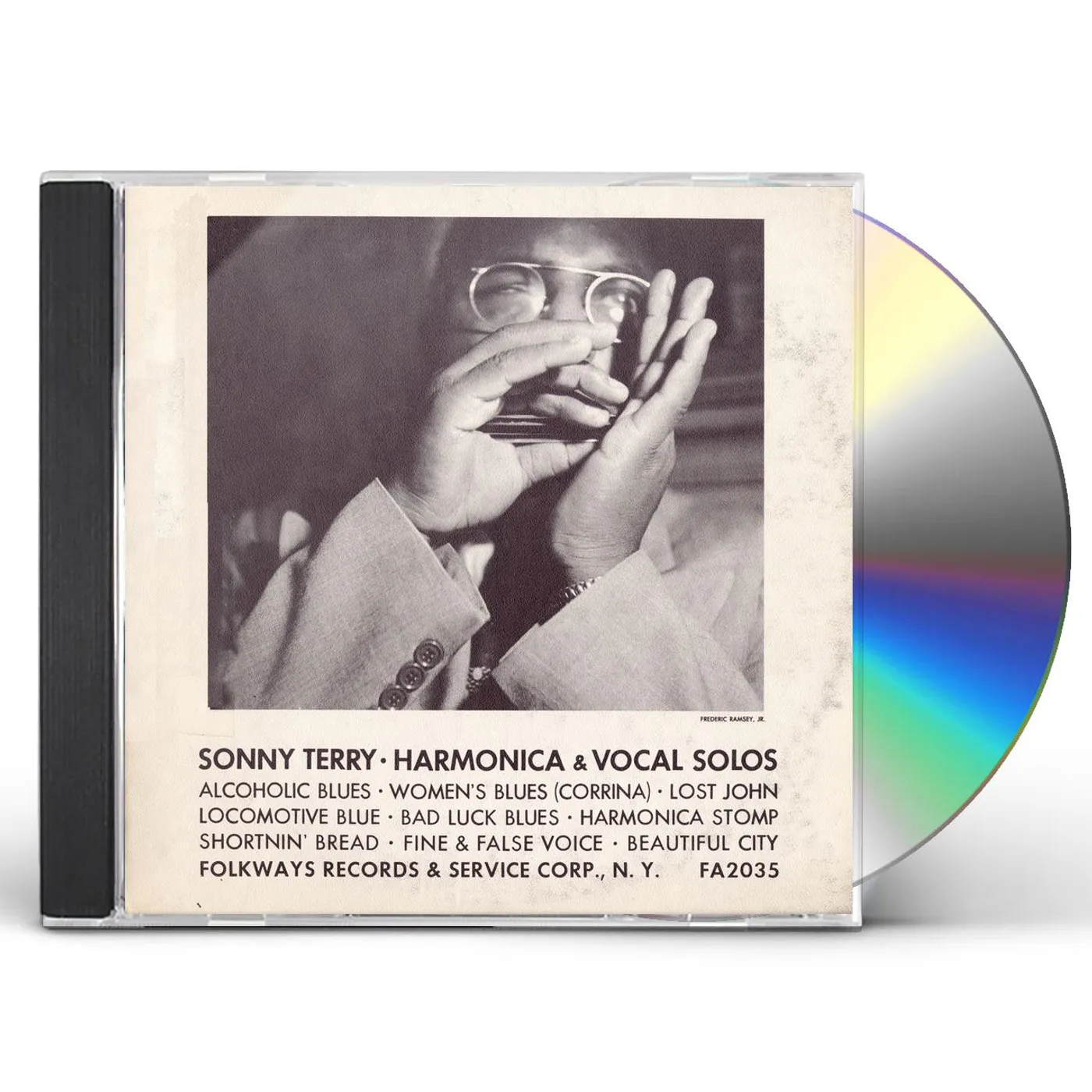 Sonny Terry and Brownie McGhee- HARMONICA AND VOCAL SOLOS CD