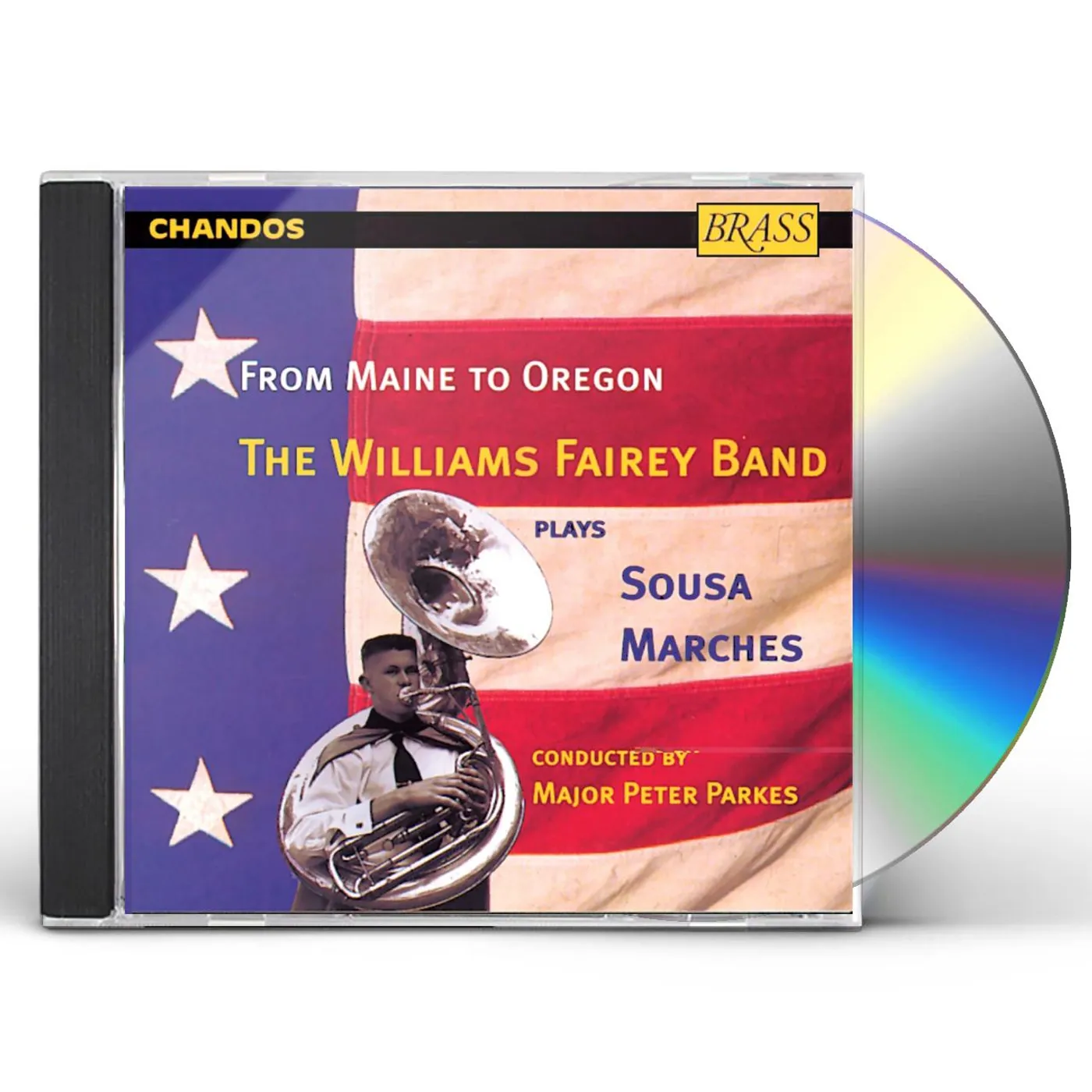 Williams Fairey Brass Band PLAY FAVORITE SOUSA MARCHES CD