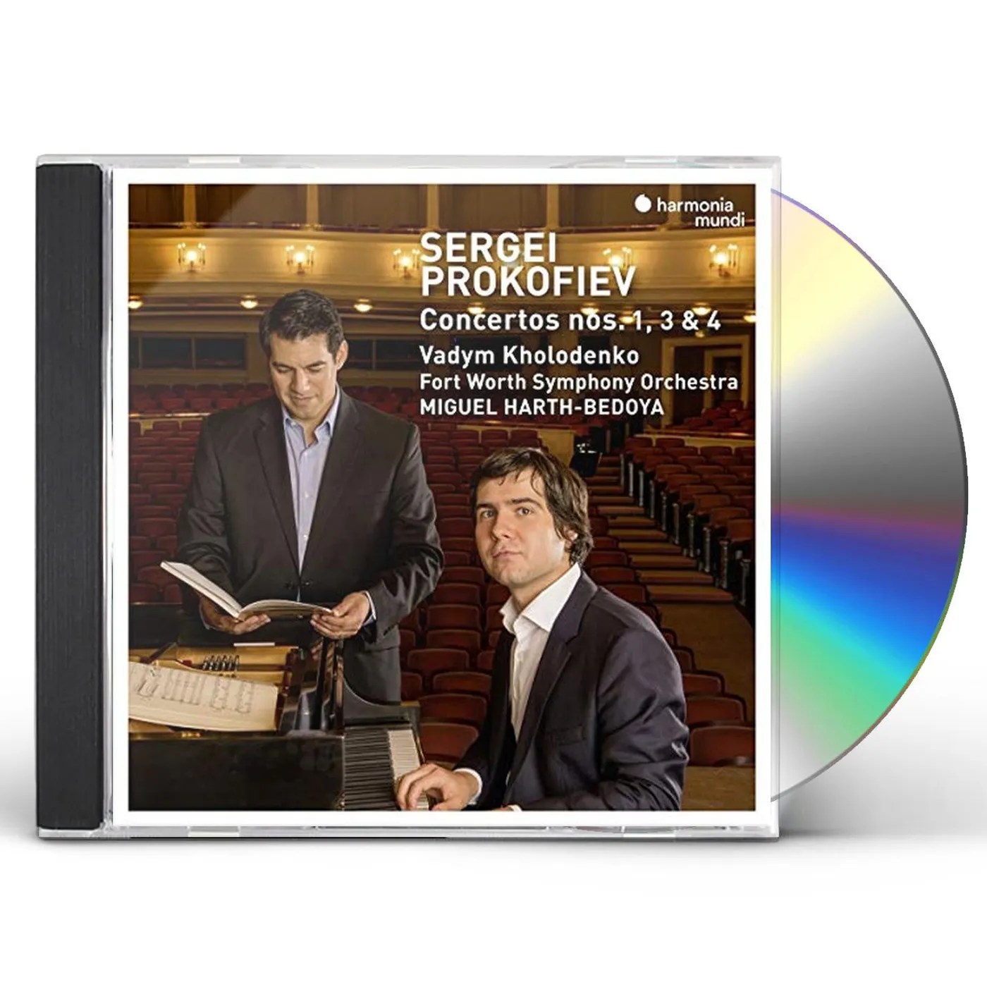 Vadym Kholodenko PROKOFIEV: PIANO CONCERTOS NOS.1 3 & 4 CD
