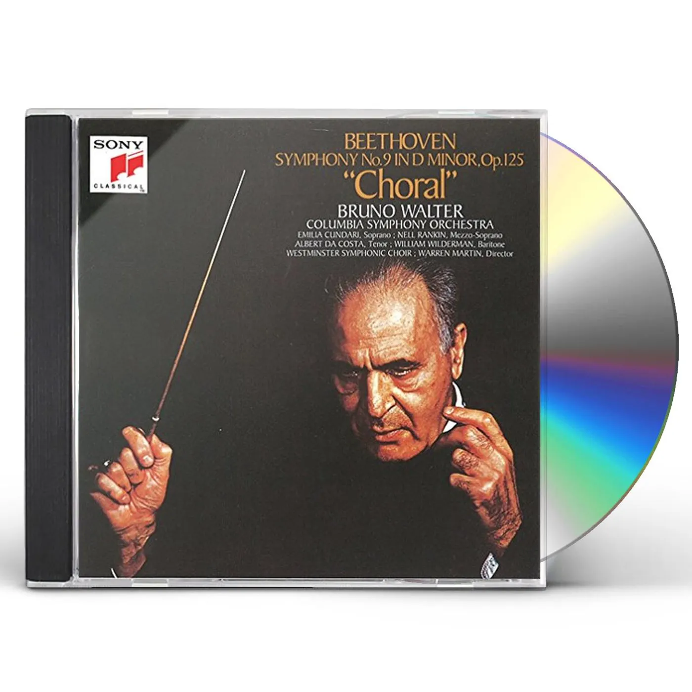 Bruno Walter BEETHOVEN: SYMPHONY NO. 9 CD