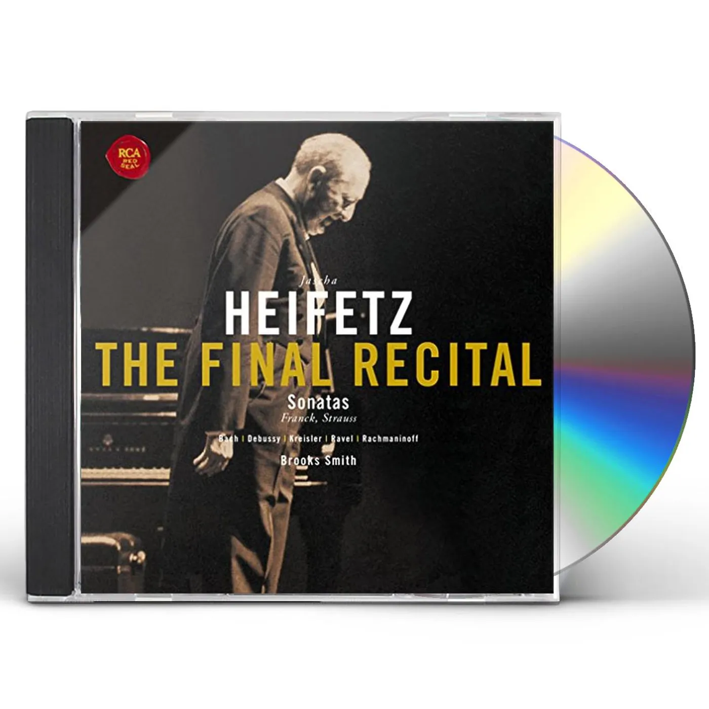 Jascha Heifetz FINAL RECITAL CD