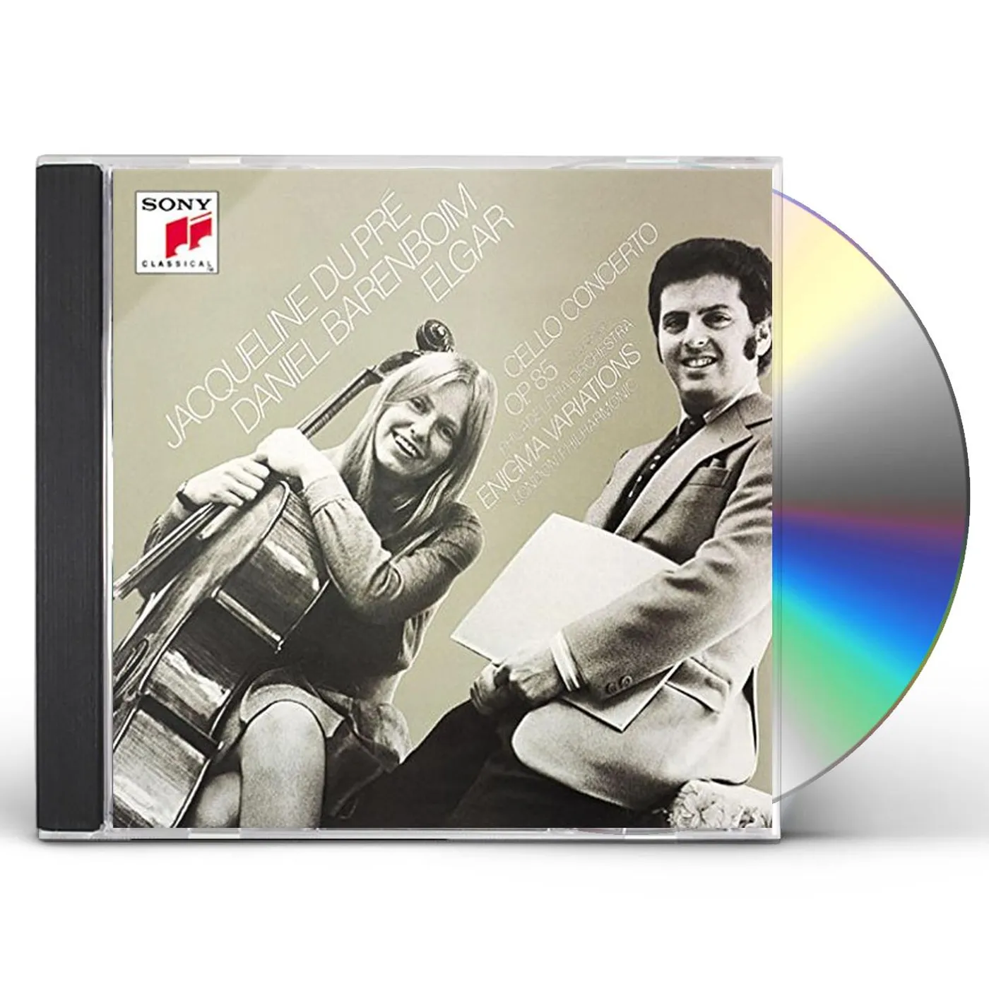 Jacqueline du Pré ELGAR: CELLO CONCERTO & ENIGMA CD