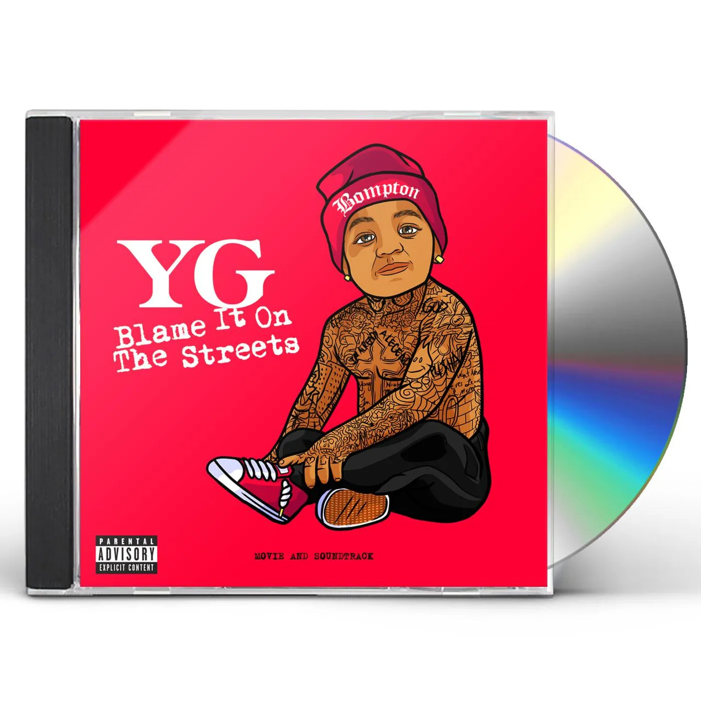 YG BLAME IT ON THE STREETS CD