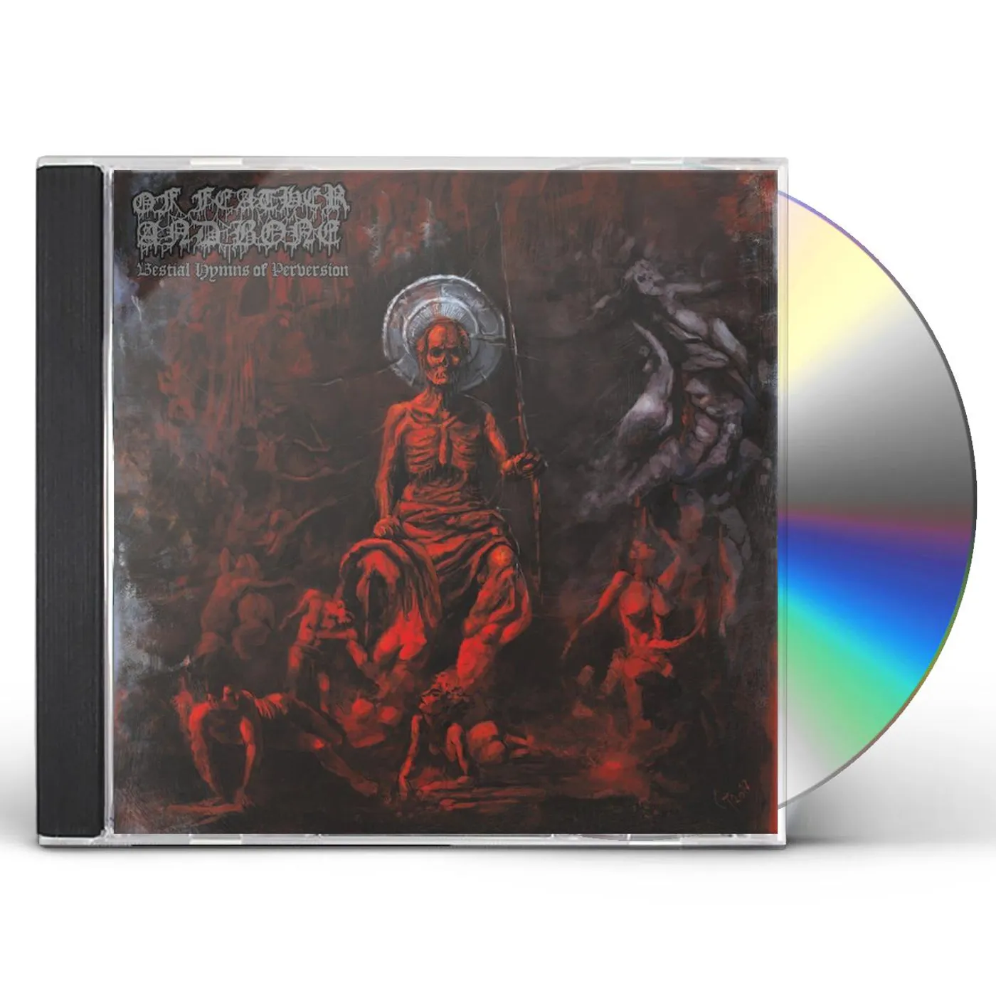 Of Feather And Bone BESTIAL HYMNS OF PERVERSION CD