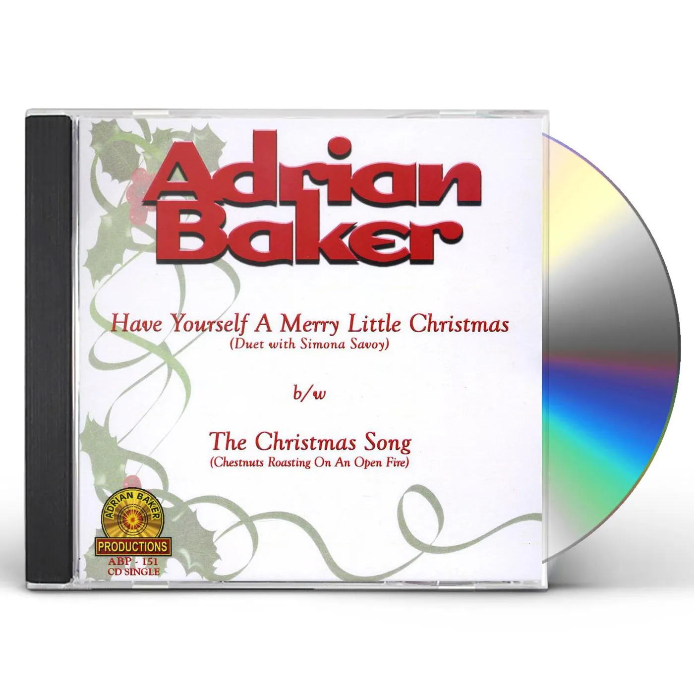 Adrian Baker HAVE YOURSELF A MERRY LITTLE CHRISTMAS CD