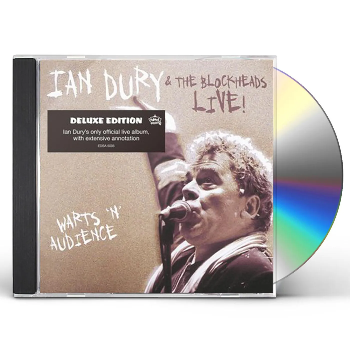 Ian Dury & The Blockheads WARTS N'AUDIENCE CD
