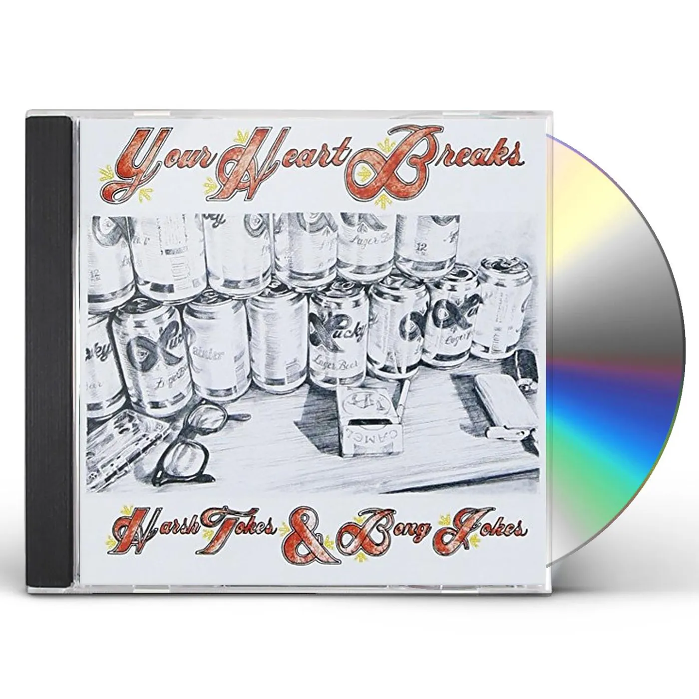 Your Heart Breaks HARSH TOKES & BONG JOKES CD