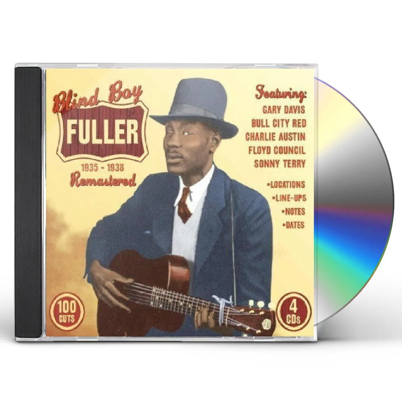 Blind Boy Fuller REMASTERED 1935-1938 CD