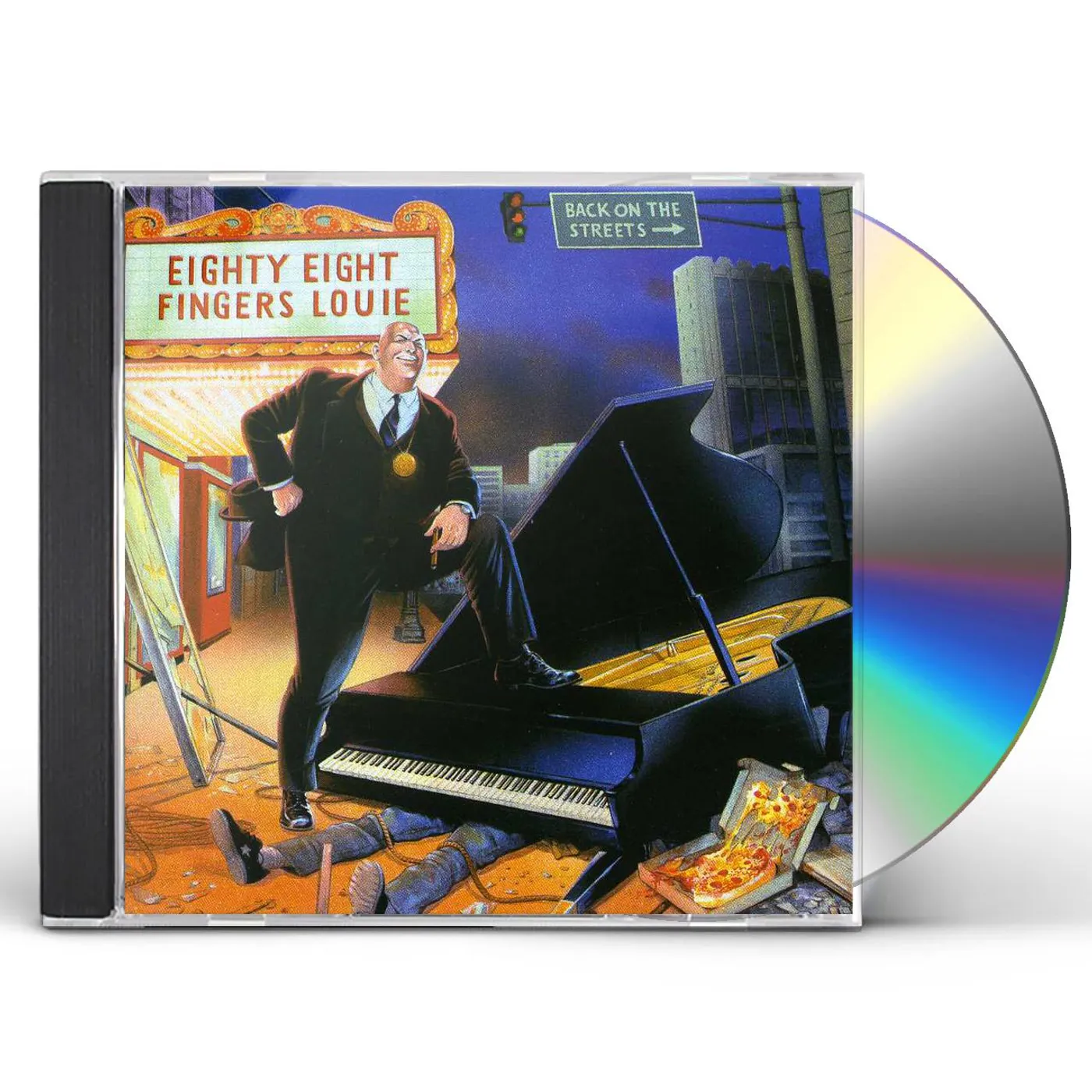 88 Fingers Louie BACK ON THE STREETS CD