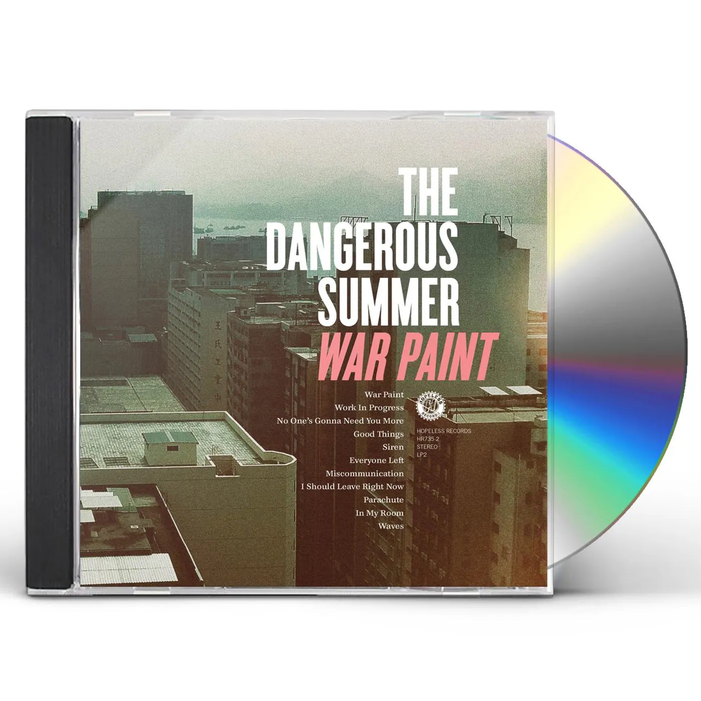 The Dangerous Summer WAR PAINT CD