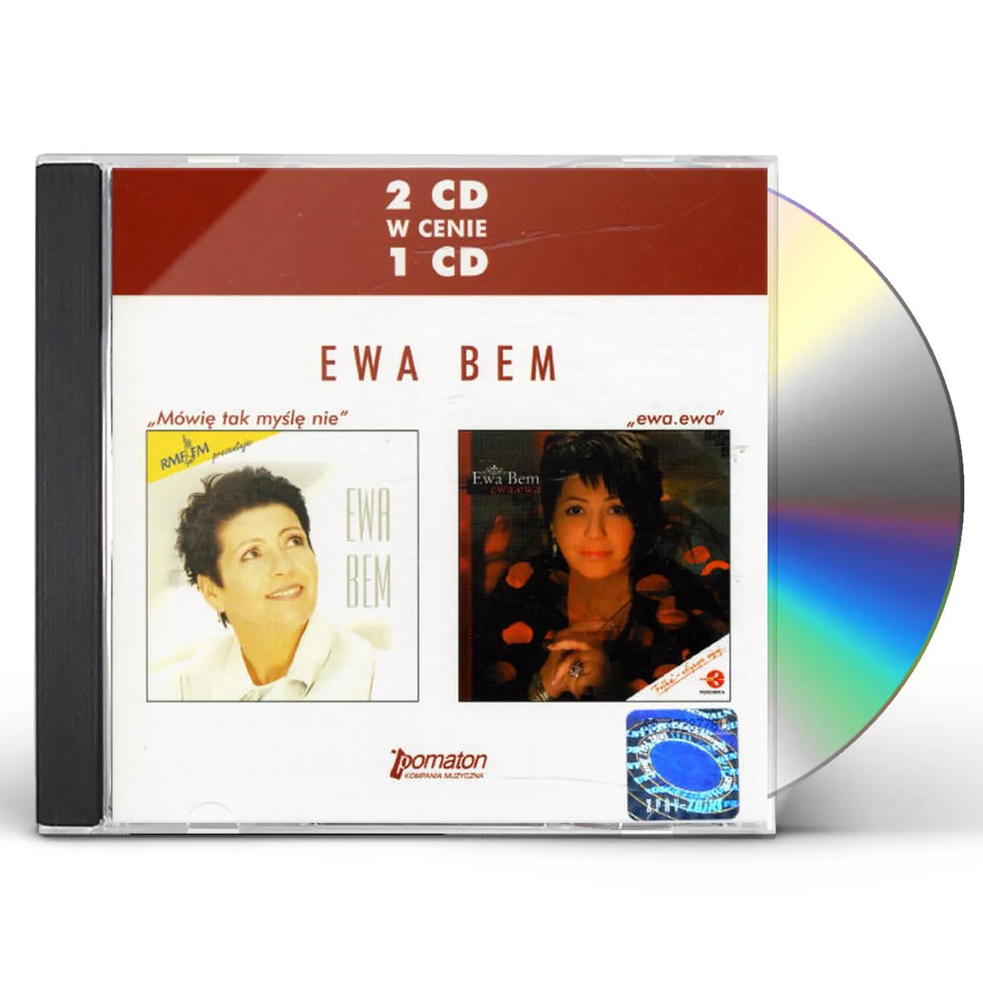 Ewa Bem MOWIE TAK, MYSLE NIE/EWA.EWA CD