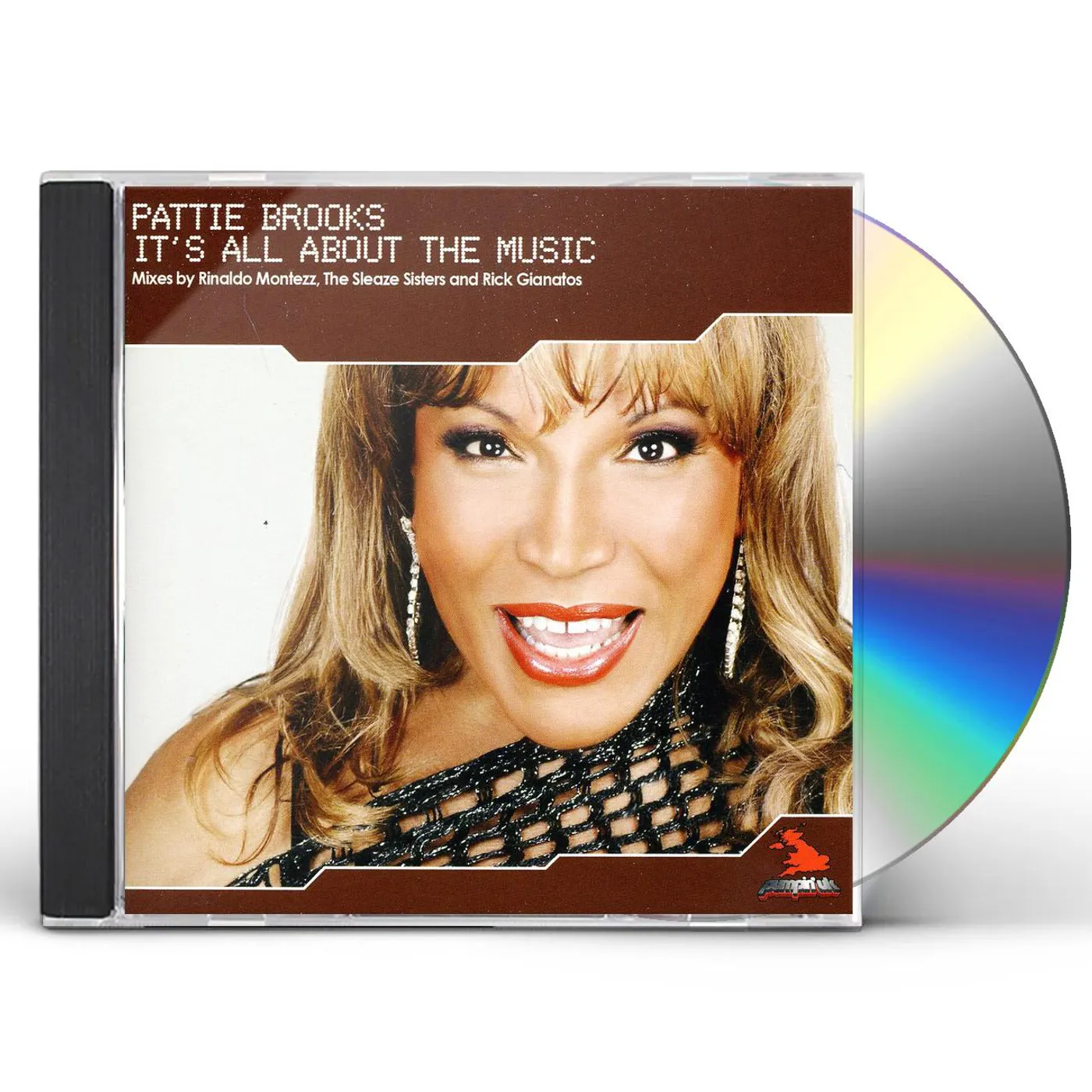Pattie Brooks IT'S ALL ABOUT THE MUSIC-THE UK MIXES CD