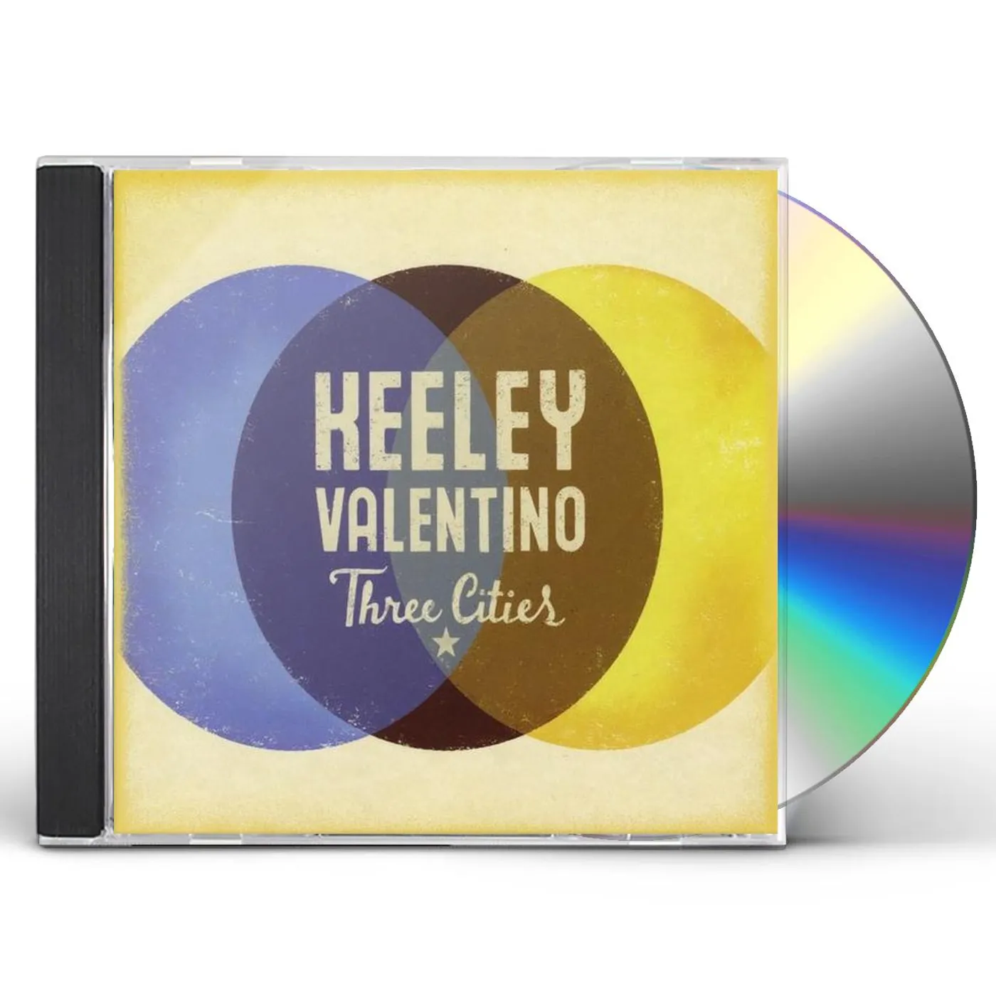 Keeley Valentino THREE CITIES CD