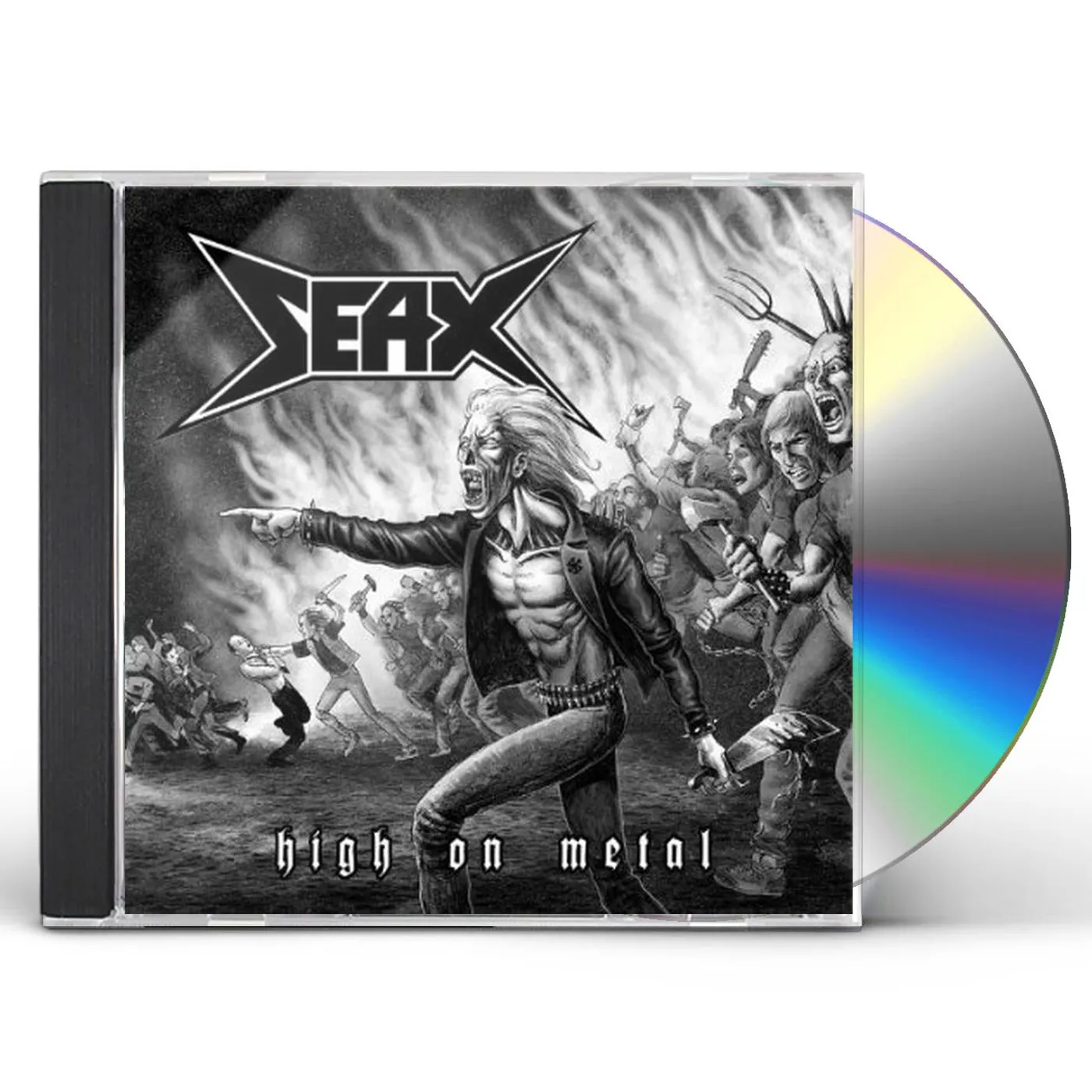 Seax HIGH ON METAL CD