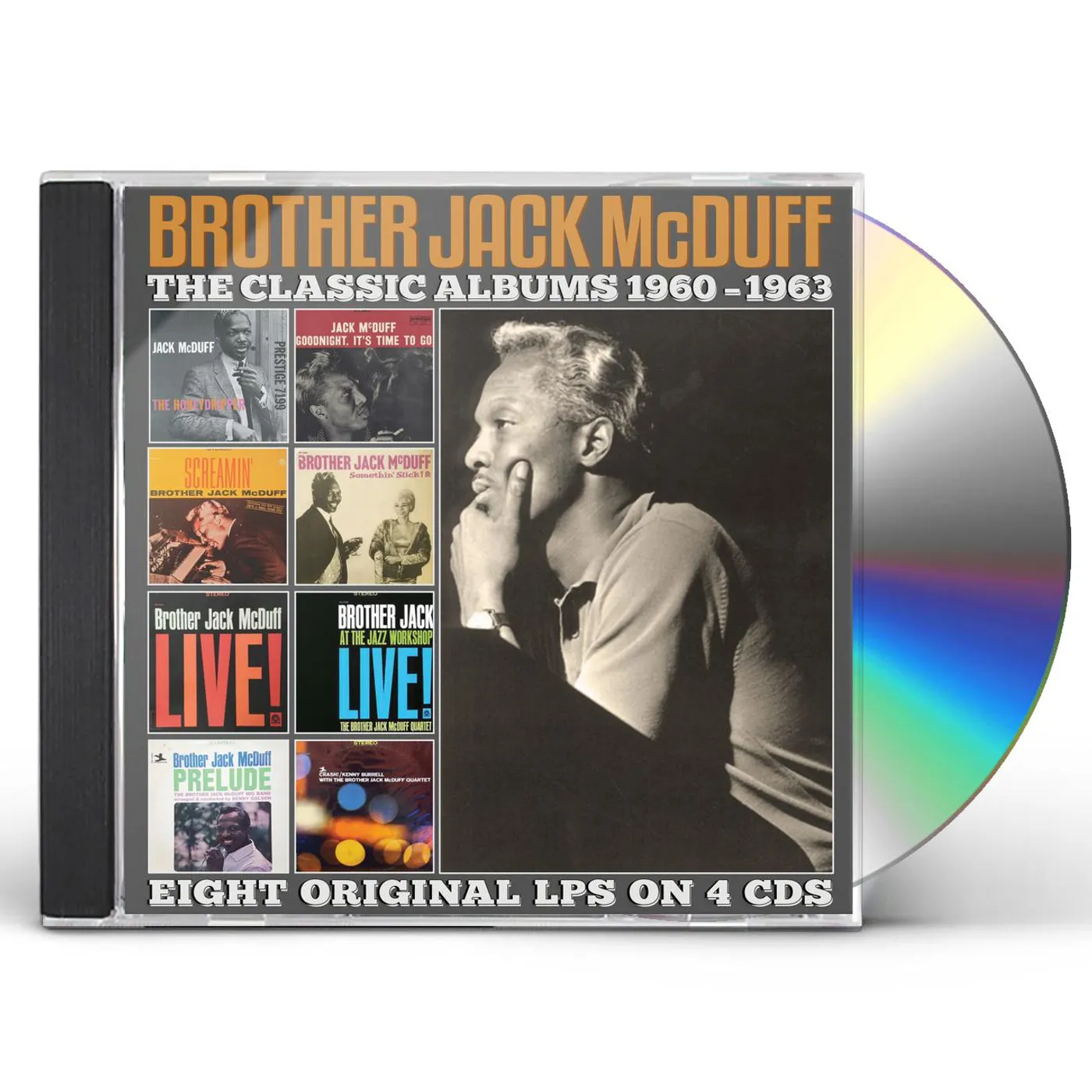 Brother Jack Mcduff CLASSIC ALBUMS 1960-1963 CD