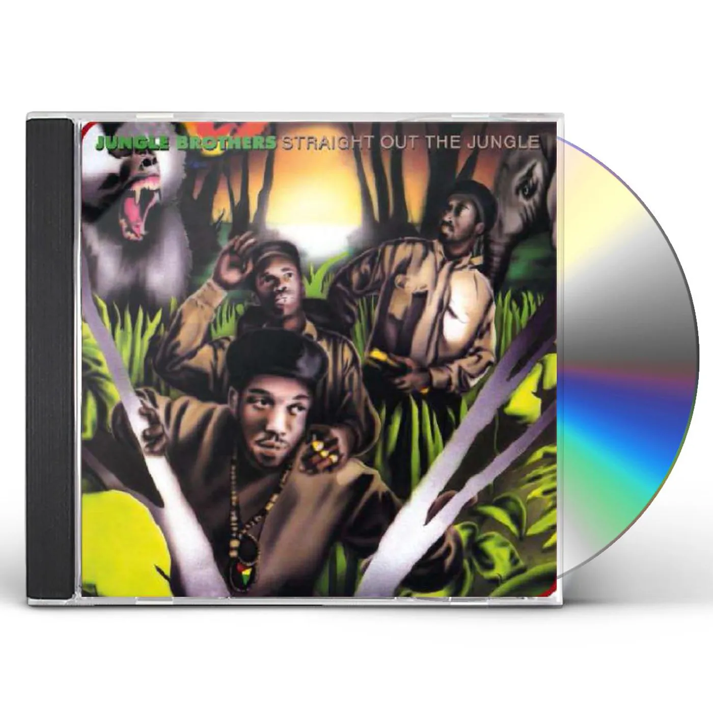 Jungle Brothers STRAIGHT OUT THE JUNGLE CD