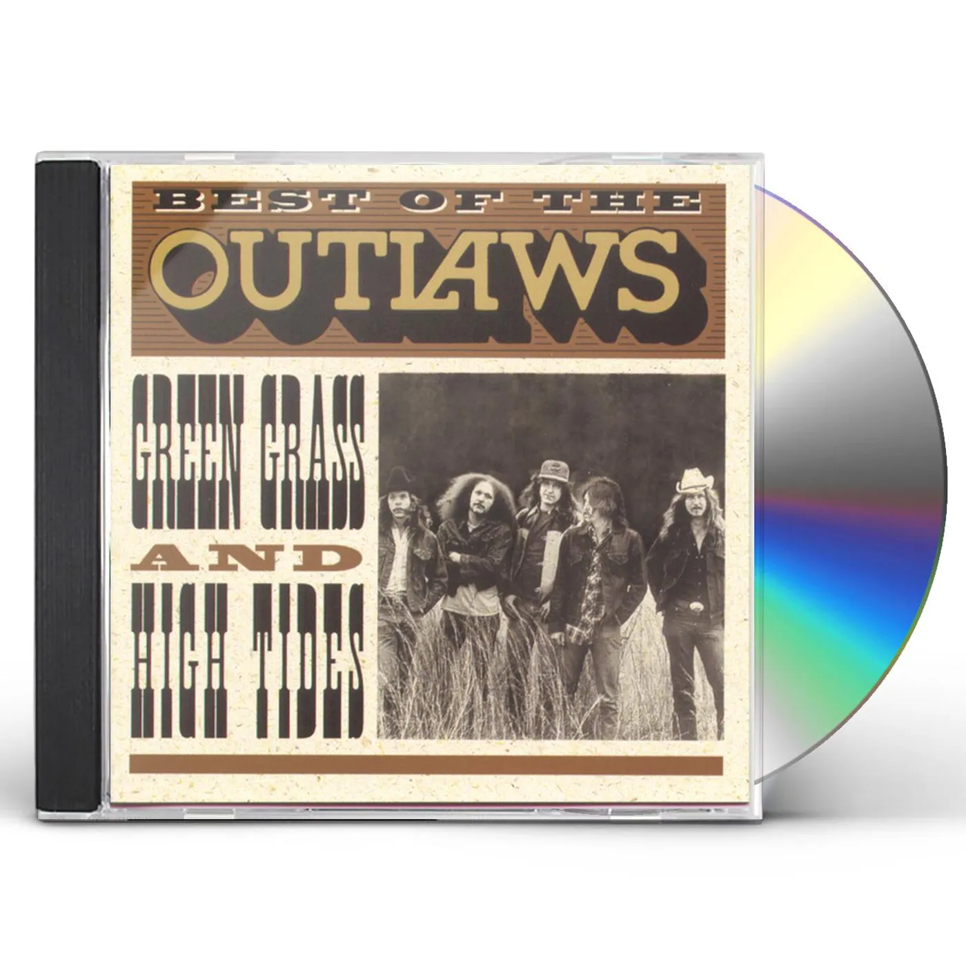 Outlaws BEST OF: GREEN GRASS & HIGH TIDES CD