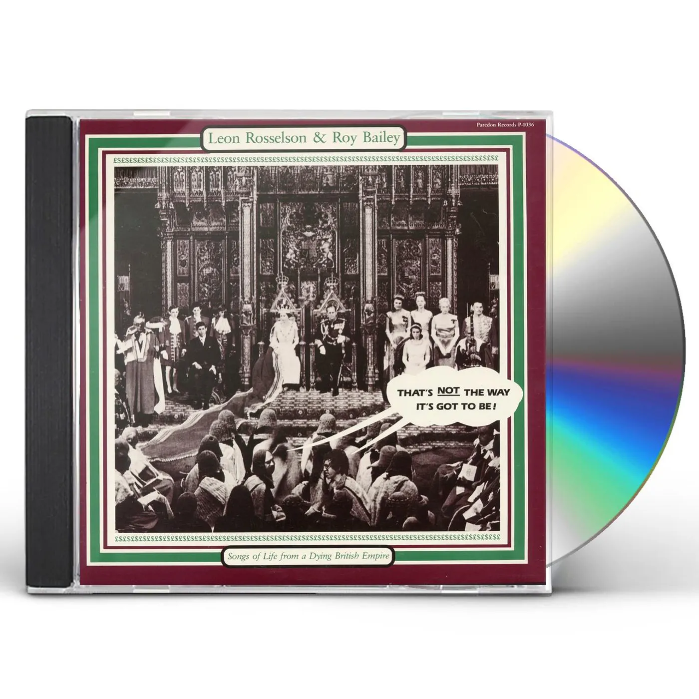 Leon Rosselson SONGS OF LIFE FROM A DYING BRITISH EMPIRE CD