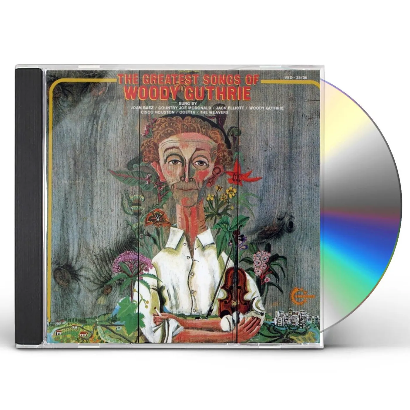 Woody Guthrie GREATEST SONGS OF CD