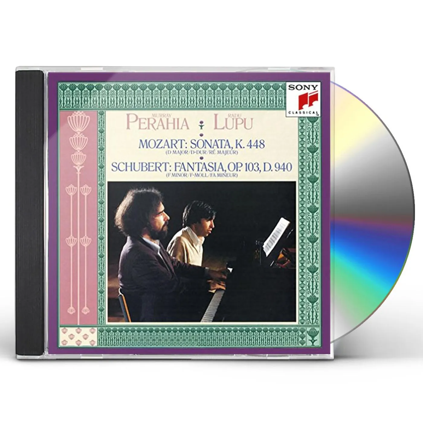 Murray Perahia MOZART & SCHUBERT: WORKS FOR TWO CD