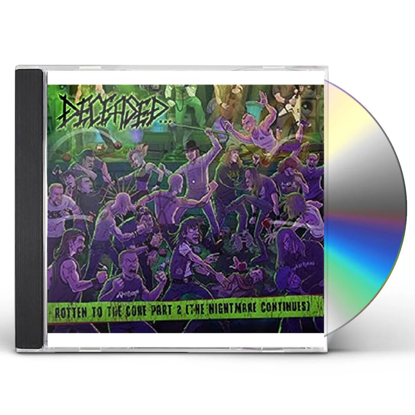 Deceased… ROTTEN TO THE CORE PART 2 CD