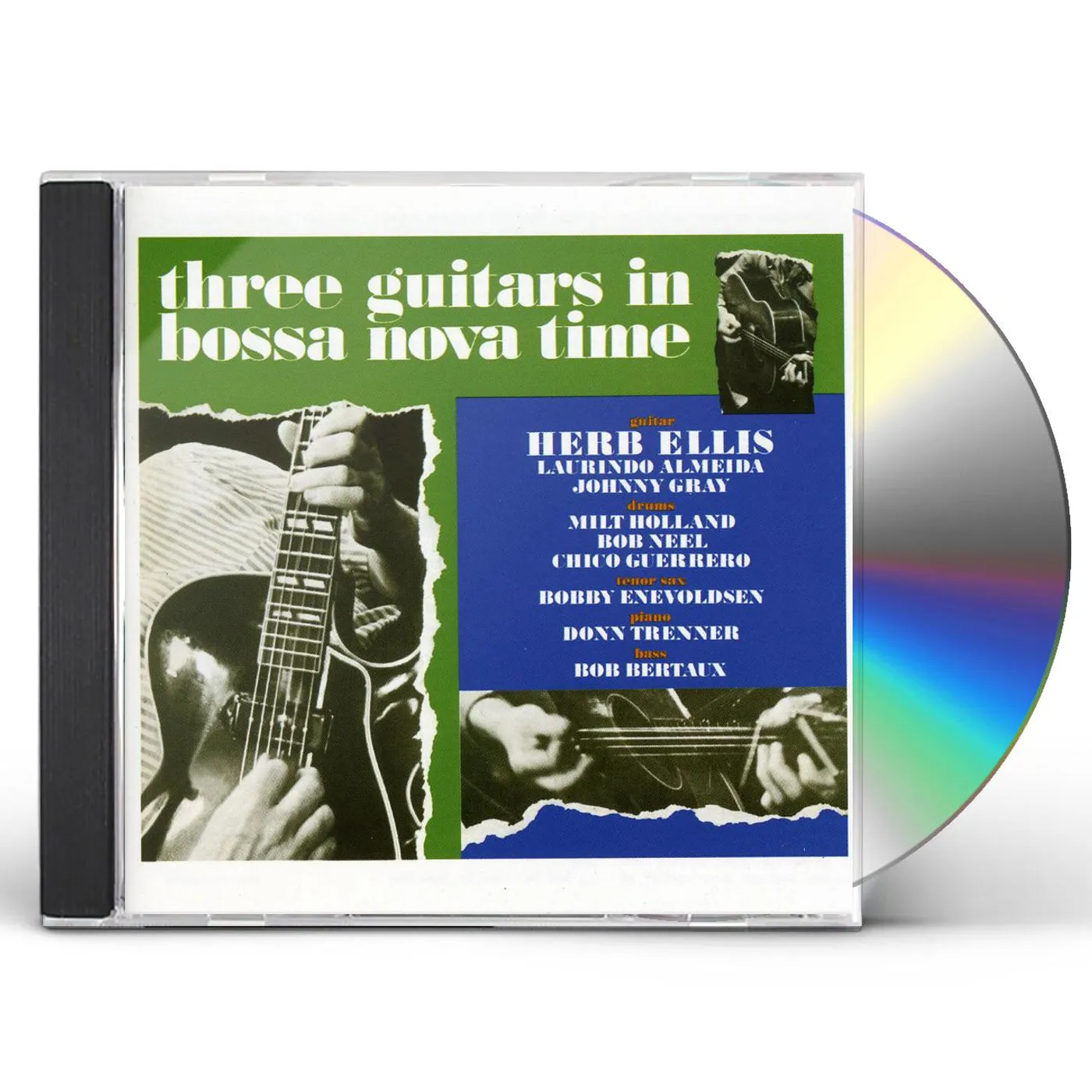 Herb Ellis THREE GUITARS IN BOSSA NOVA TIME CD