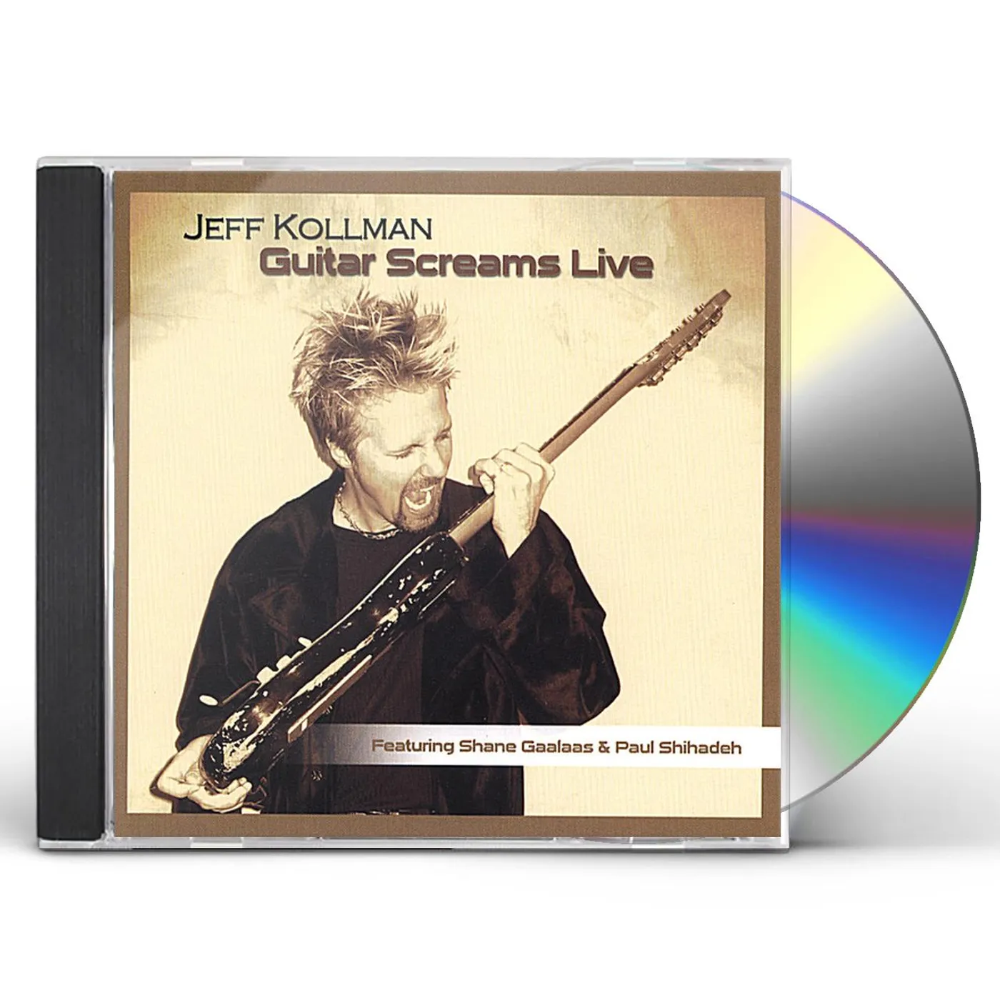 Jeff Kollman GUITAR SCREAMS LIVE CD