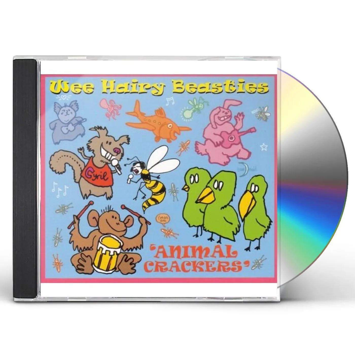 Wee Hairy Beasties ANIMAL CRACKERS CD
