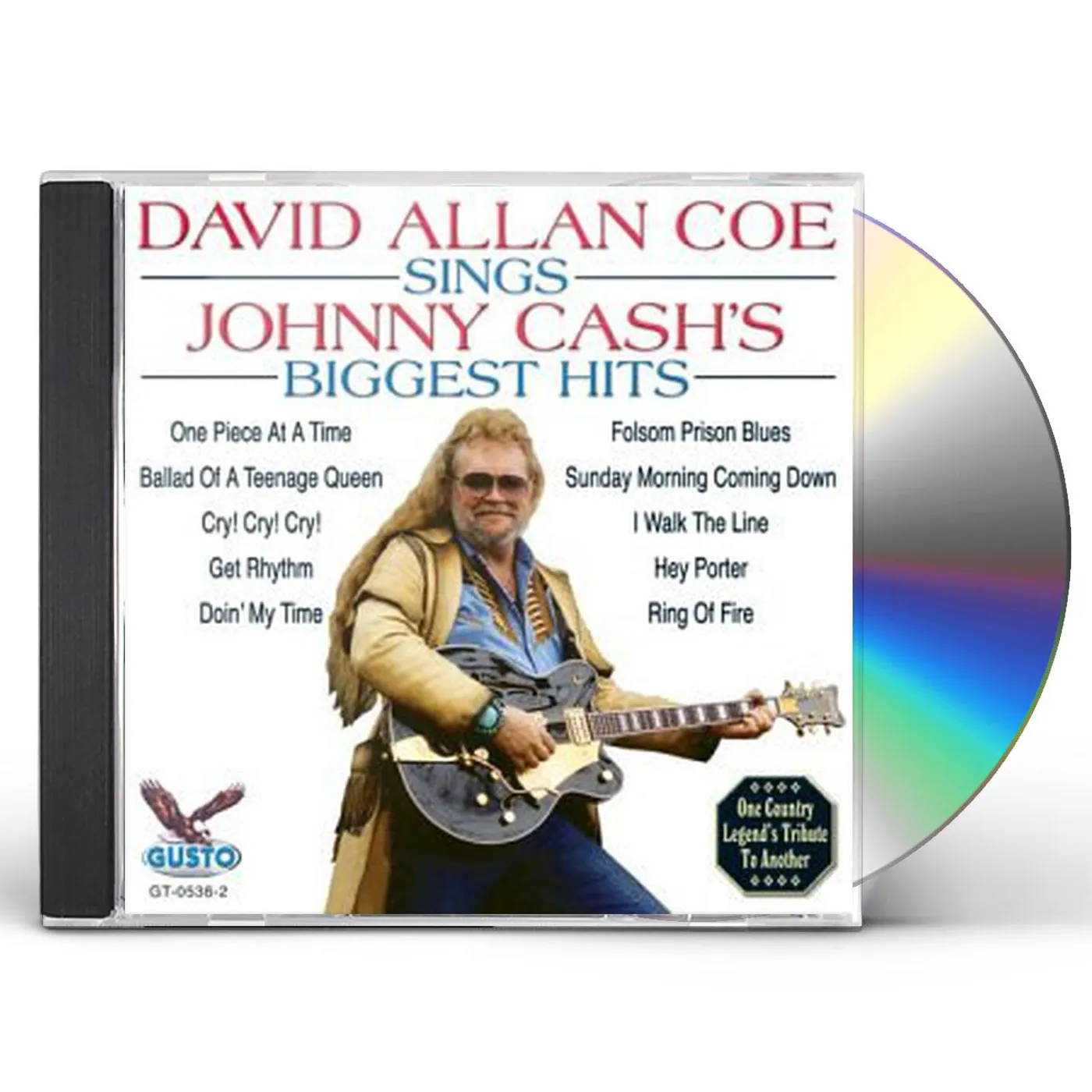 David Allan Coe SINGS JOHNNY CASH'S BIGGEST HITS CD