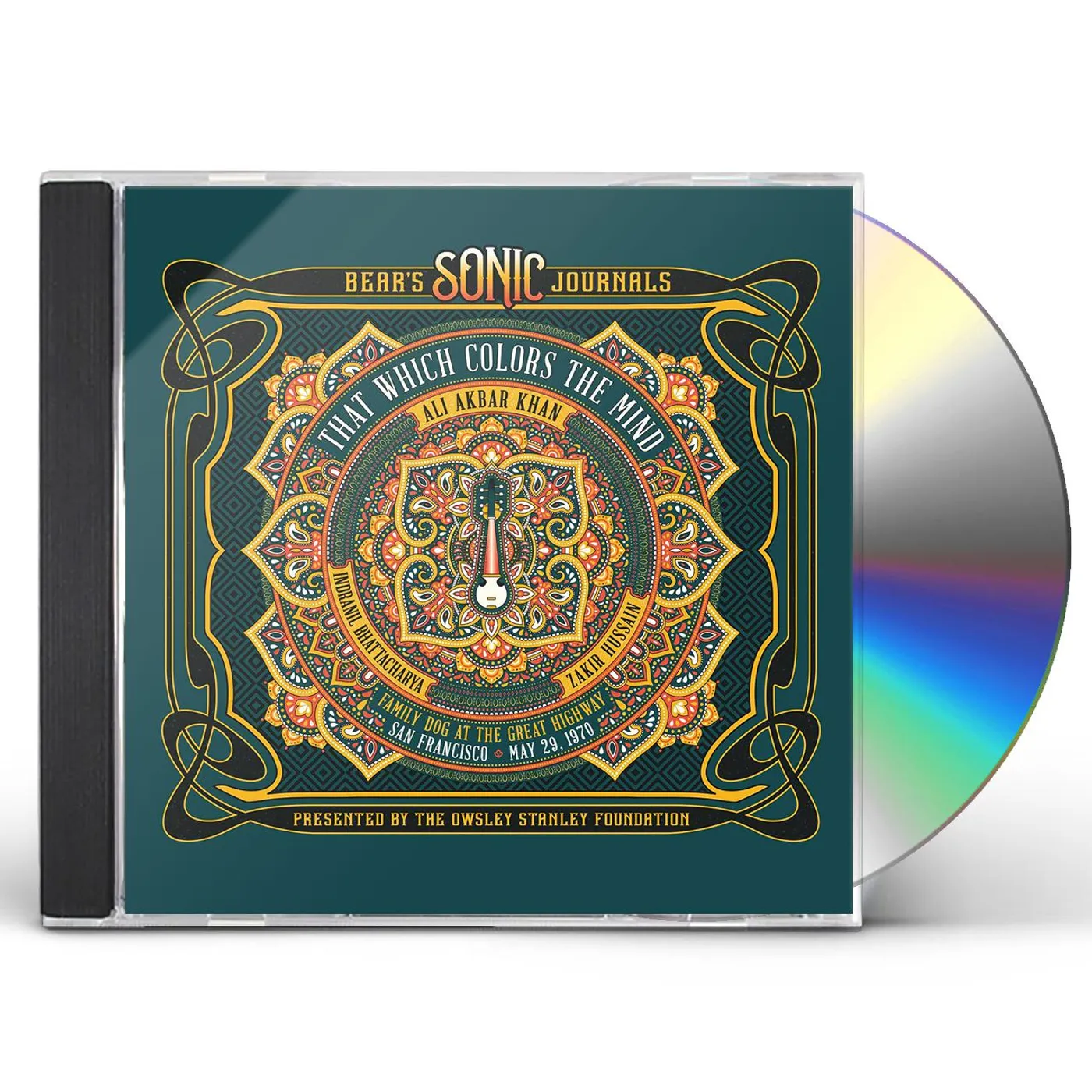 Ali Akbar Khan BEARS SONIC JOURNALS: THAT WHICH COLORS THE MIND CD