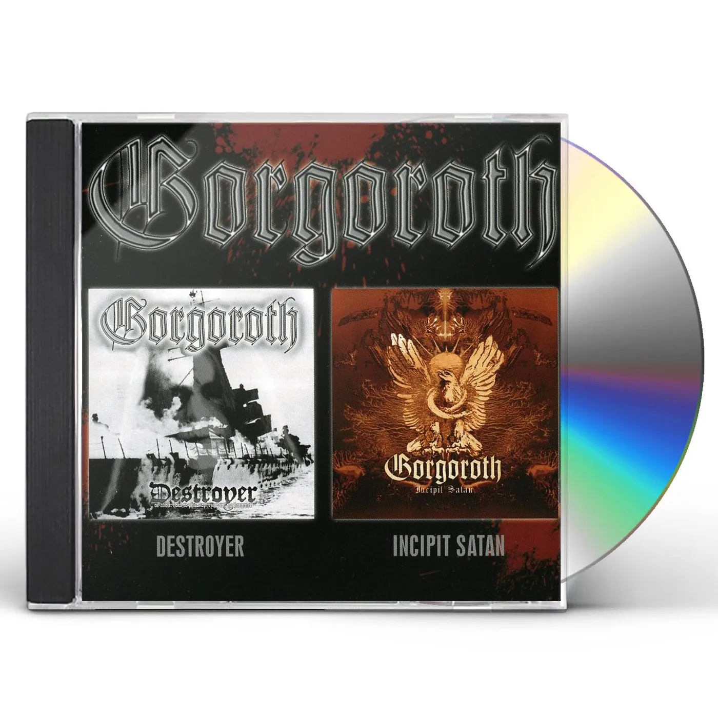 Gorgoroth DESTROYER/INCIPIT SATA CD