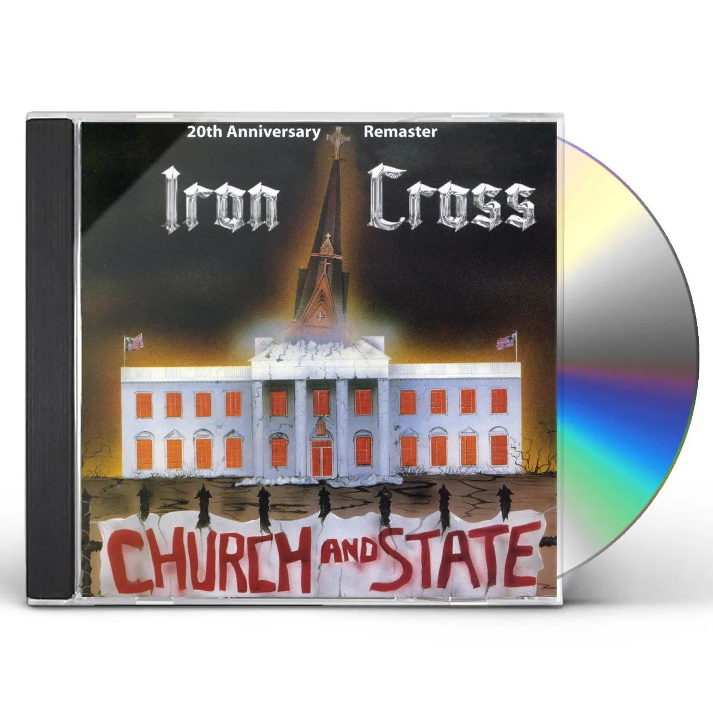 Iron Cross CHURCH & STATE: 20TH ANNIVERSARY REMASTER CD