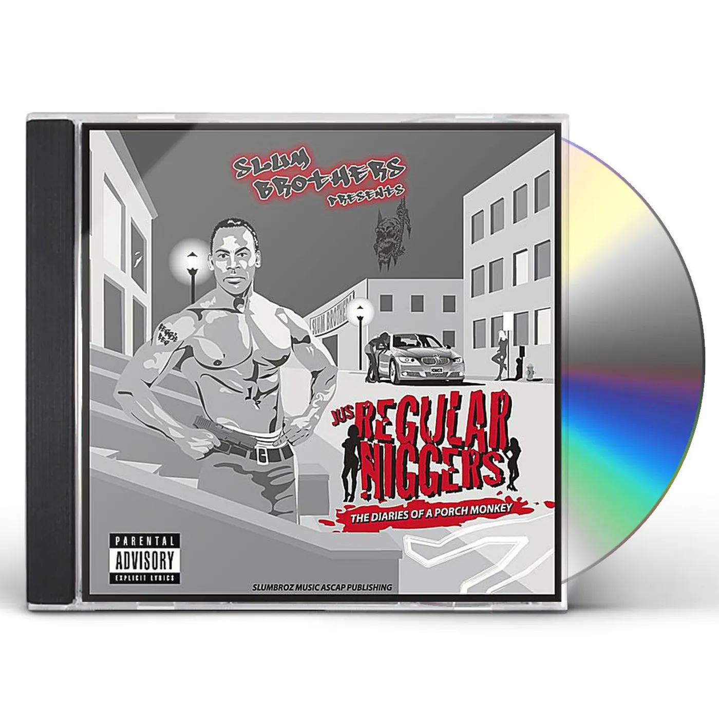 The Slum Brothers JUS REGULAR NIGGERS: DIARIES OF A PORCH MONKEY CD